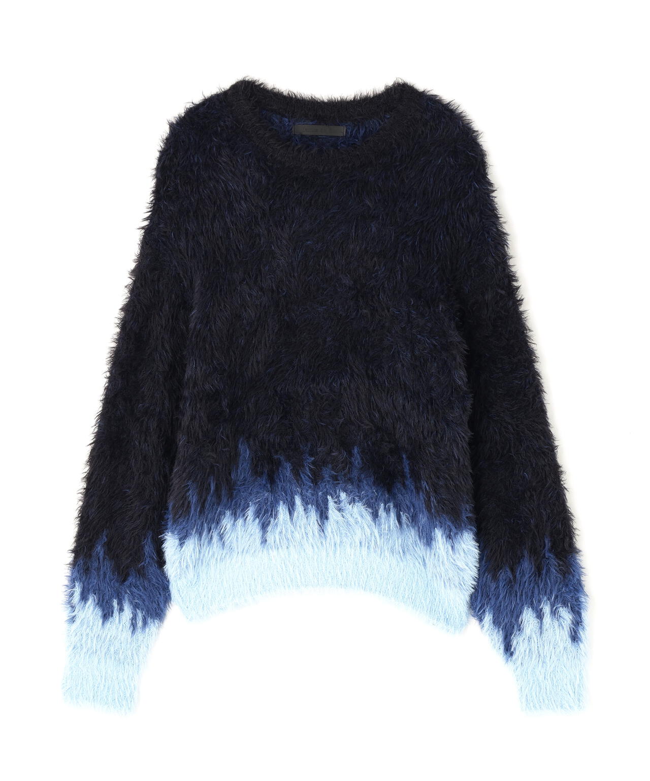 DankeSchon/ダンケシェーン/NYLON SHAGGY CREWNECK SWITCH