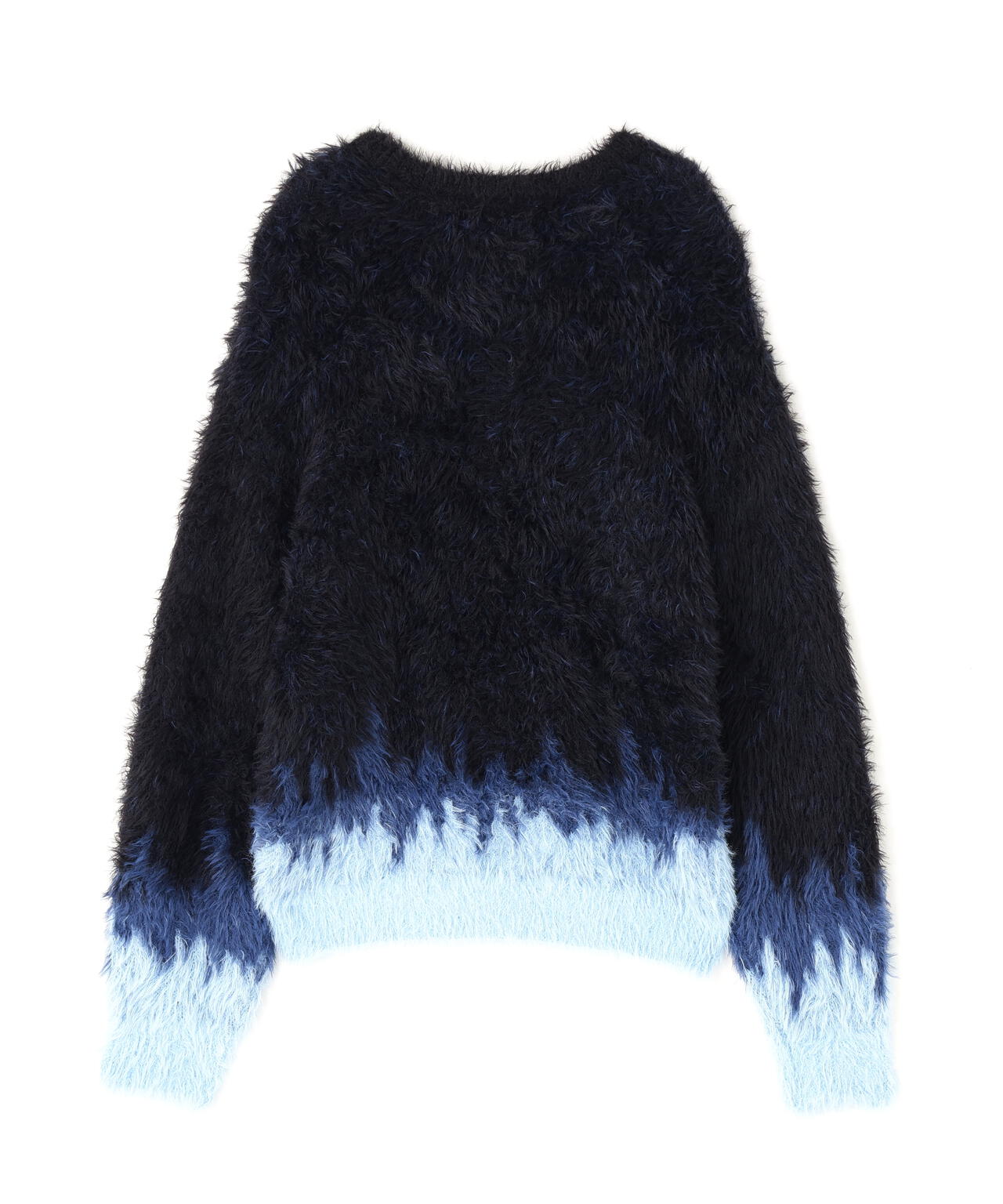 DankeSchon/ダンケシェーン/NYLON SHAGGY CREWNECK SWITCH