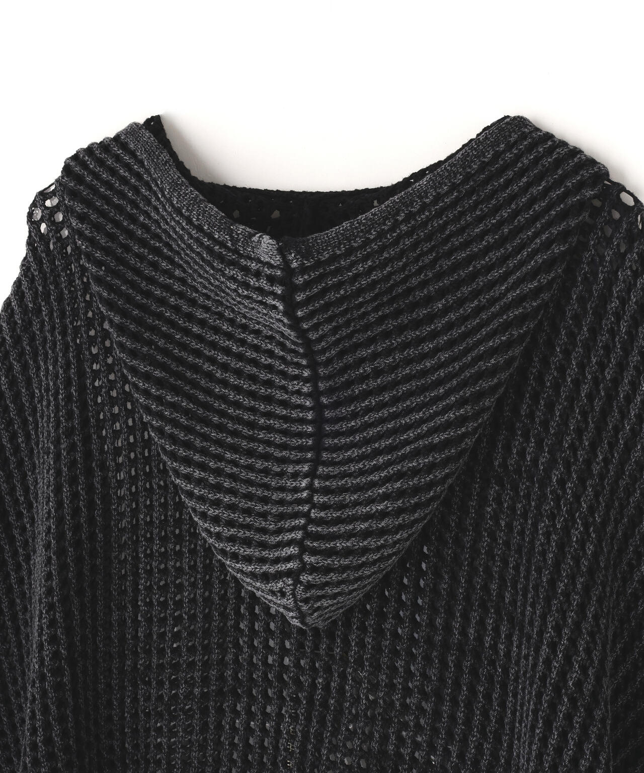 DankeSchon/ダンケシェーン/CHEMICAL MESH KNIT ZIP HOODIE