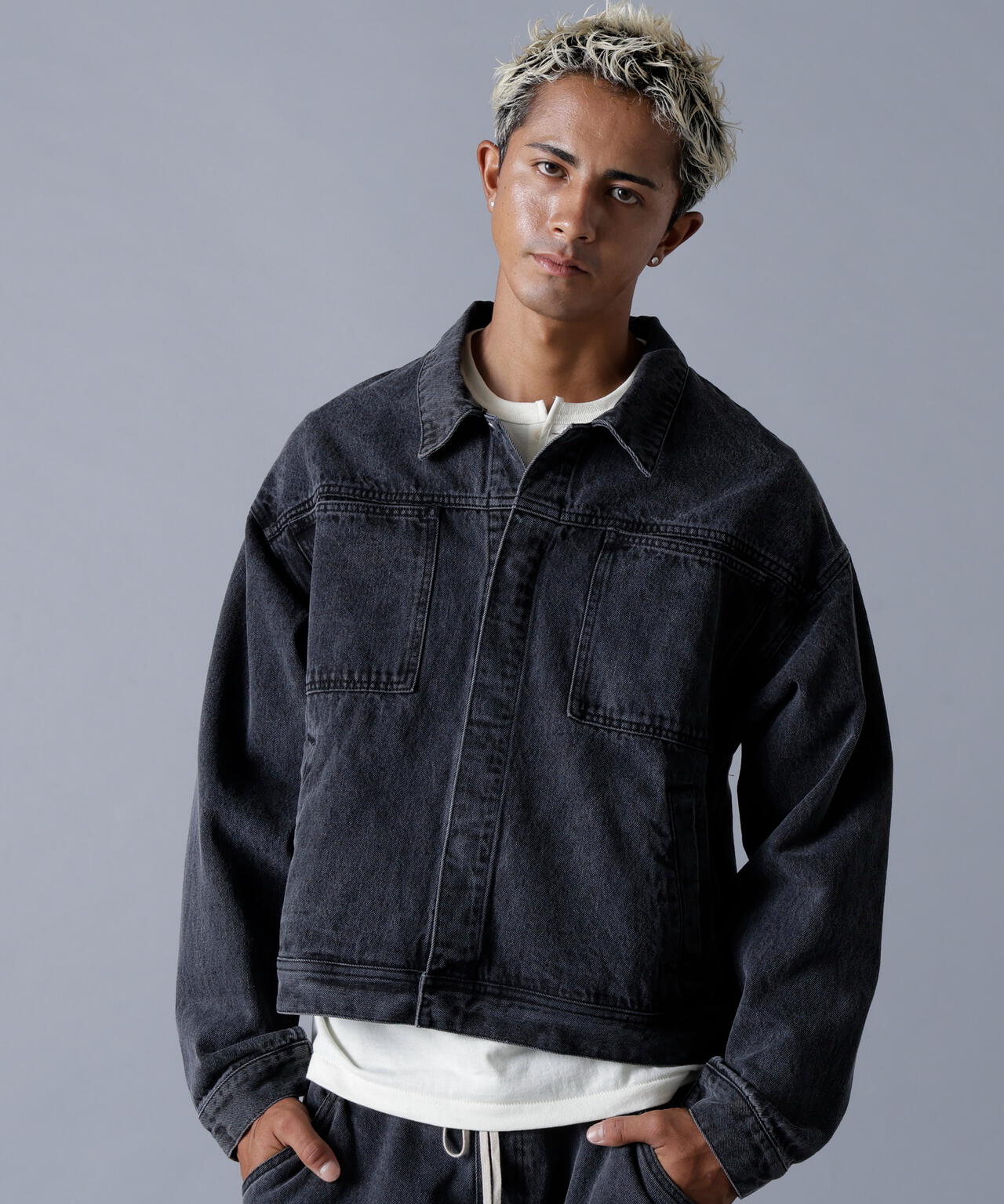 DankeSchon/ダンケシェーン/12oz CHEMICAL DENIM JACKET