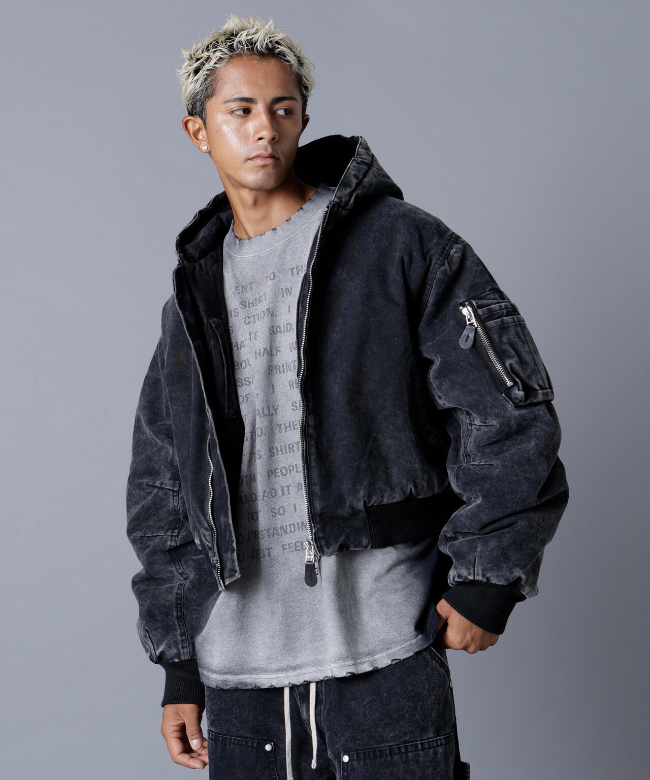 DankeSchon/ダンケシェーン/DUCK HOODED BLOUSONＤ