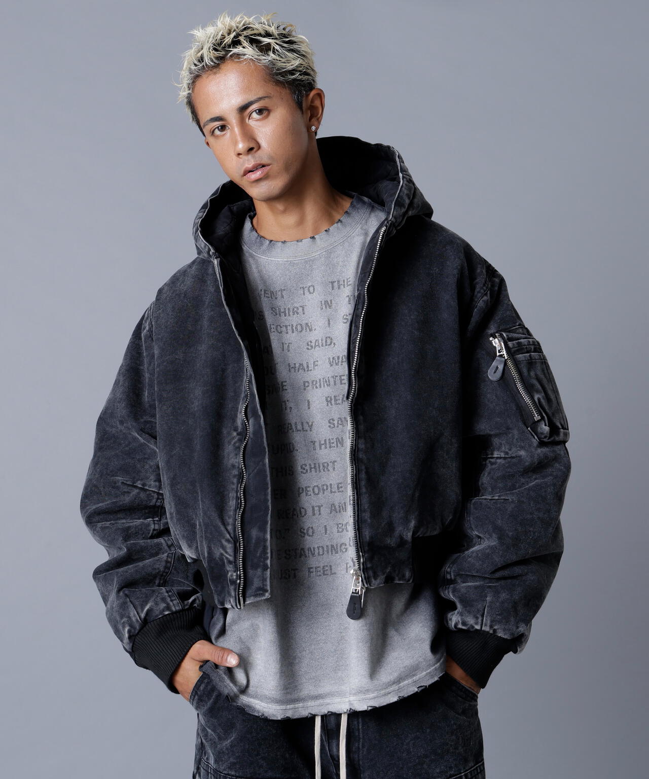 DankeSchon/ダンケシェーン/DUCK HOODED BLOUSONＤ