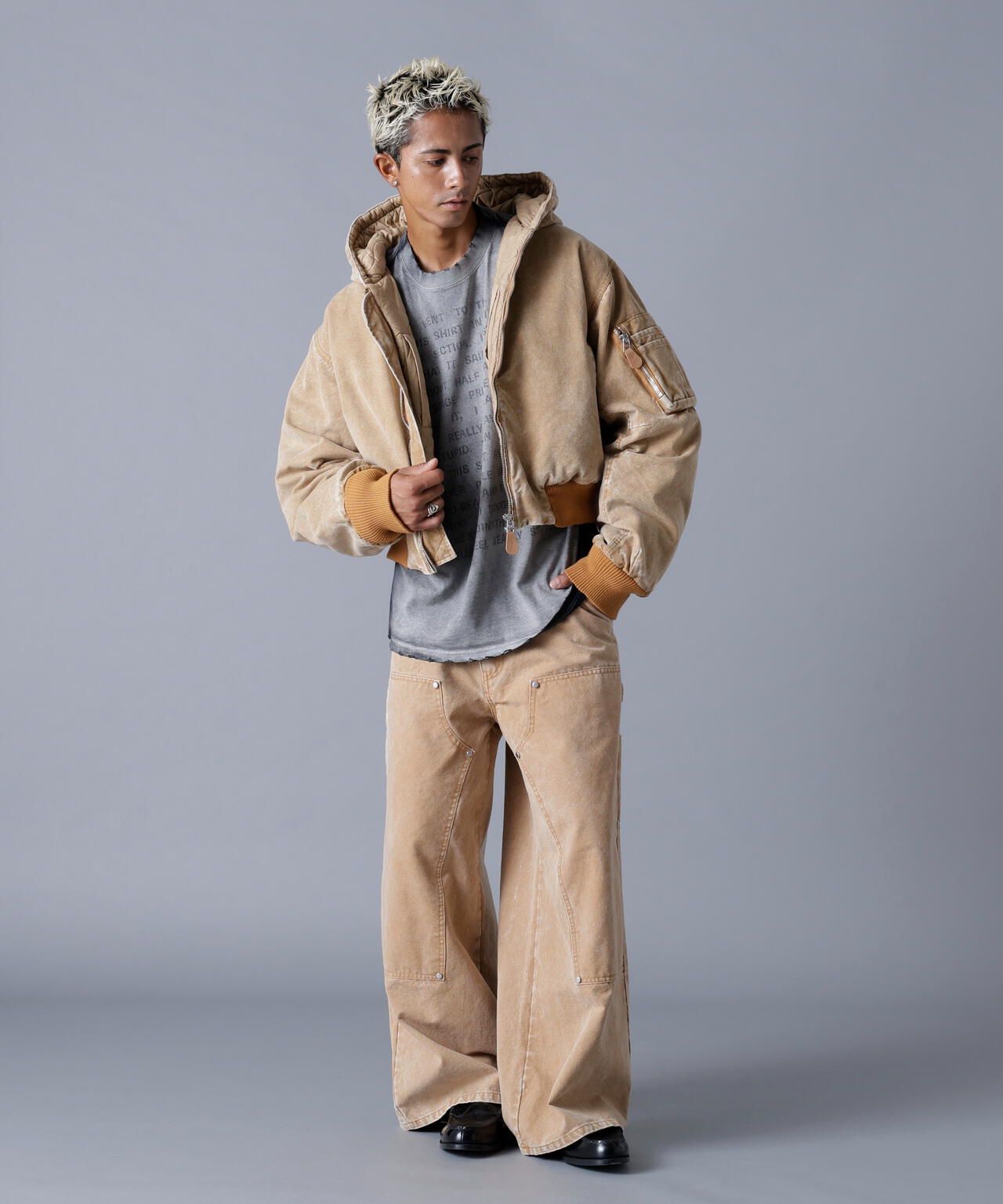 DankeSchon/ダンケシェーン/DUCK HOODED BLOUSONＤ