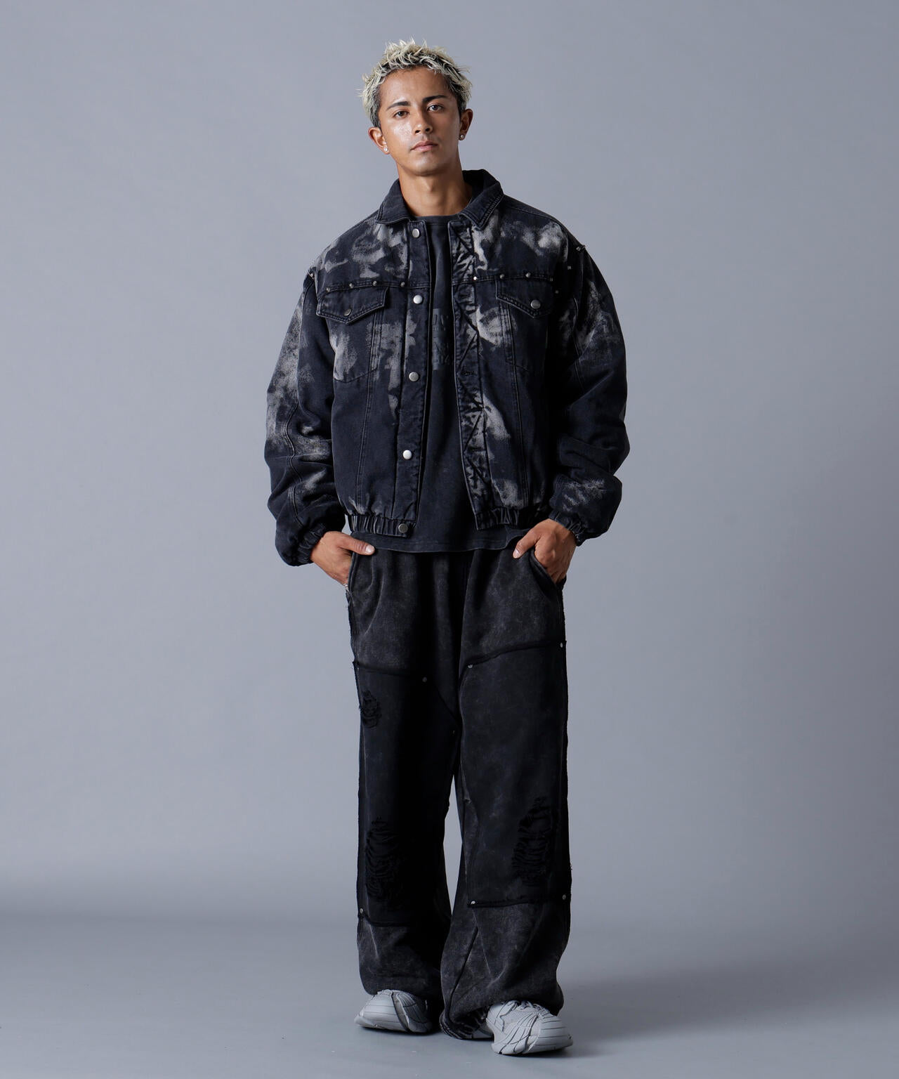 DankeSchon/ダンケシェーン/STUDS DENIM JACKET