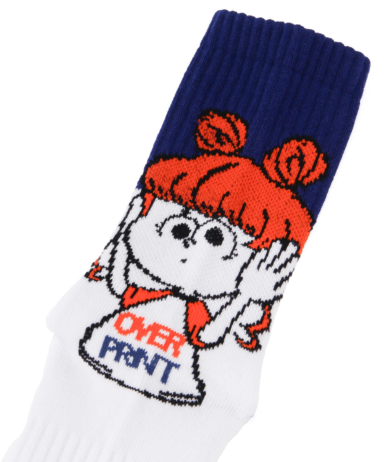 overprint/オーバープリント/BACK DOOR SOCKS