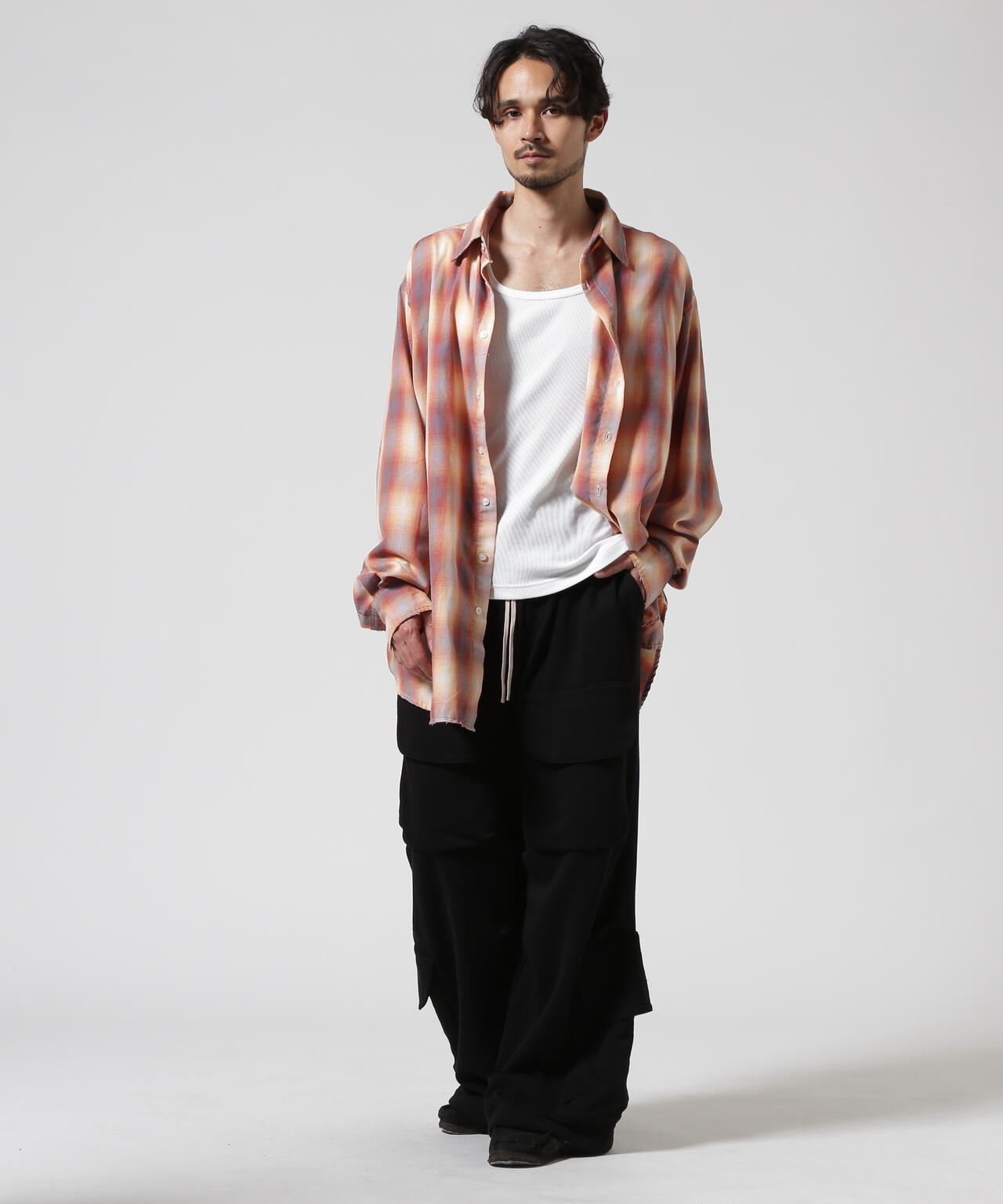 DankeSchon/ダンケシェーン/CHEMICAL SWEAT CARGO PANTS
