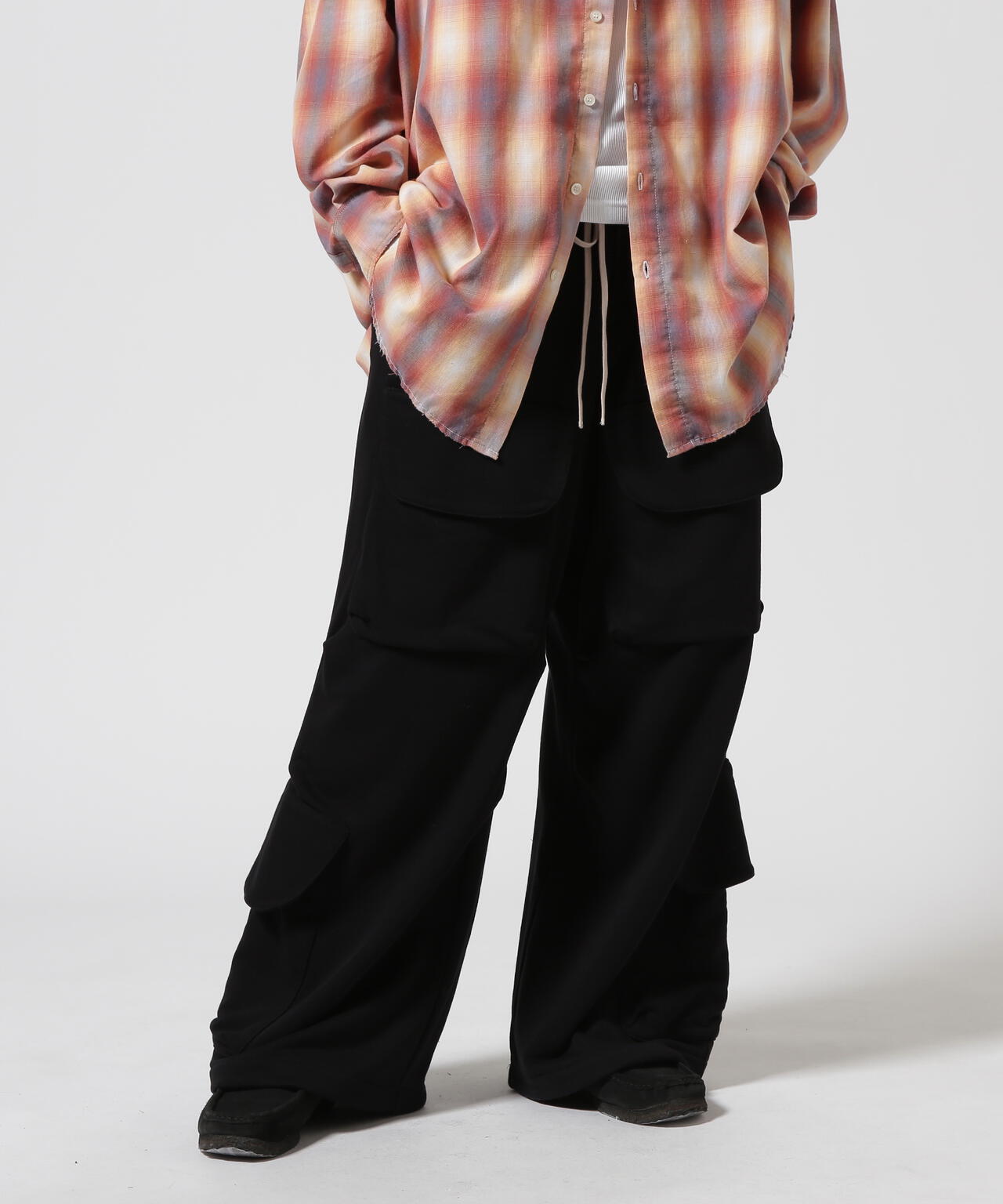 DankeSchon/ダンケシェーン/CHEMICAL SWEAT CARGO PANTS