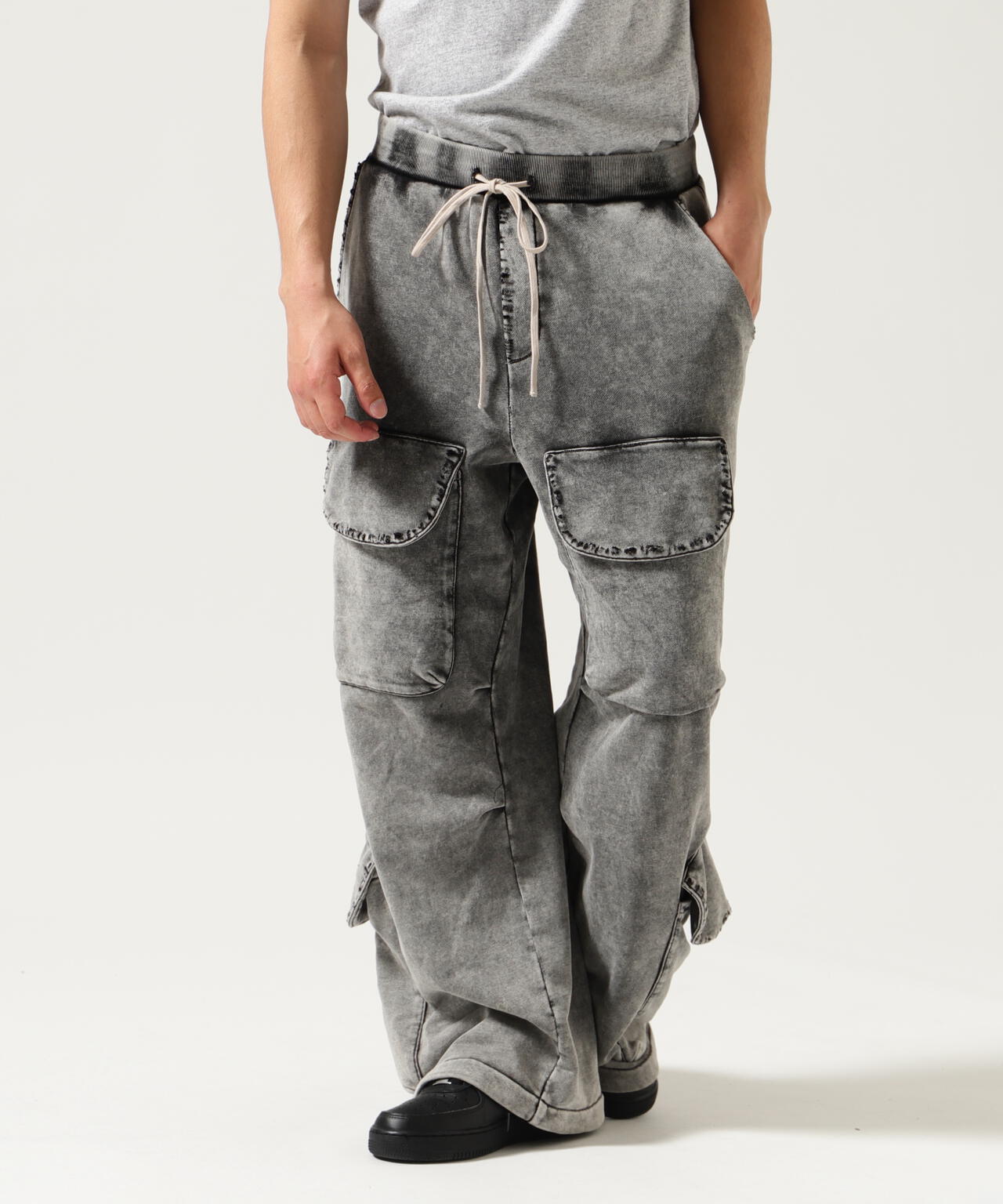 DankeSchon/ダンケシェーン/CHEMICAL SWEAT CARGO PANTS