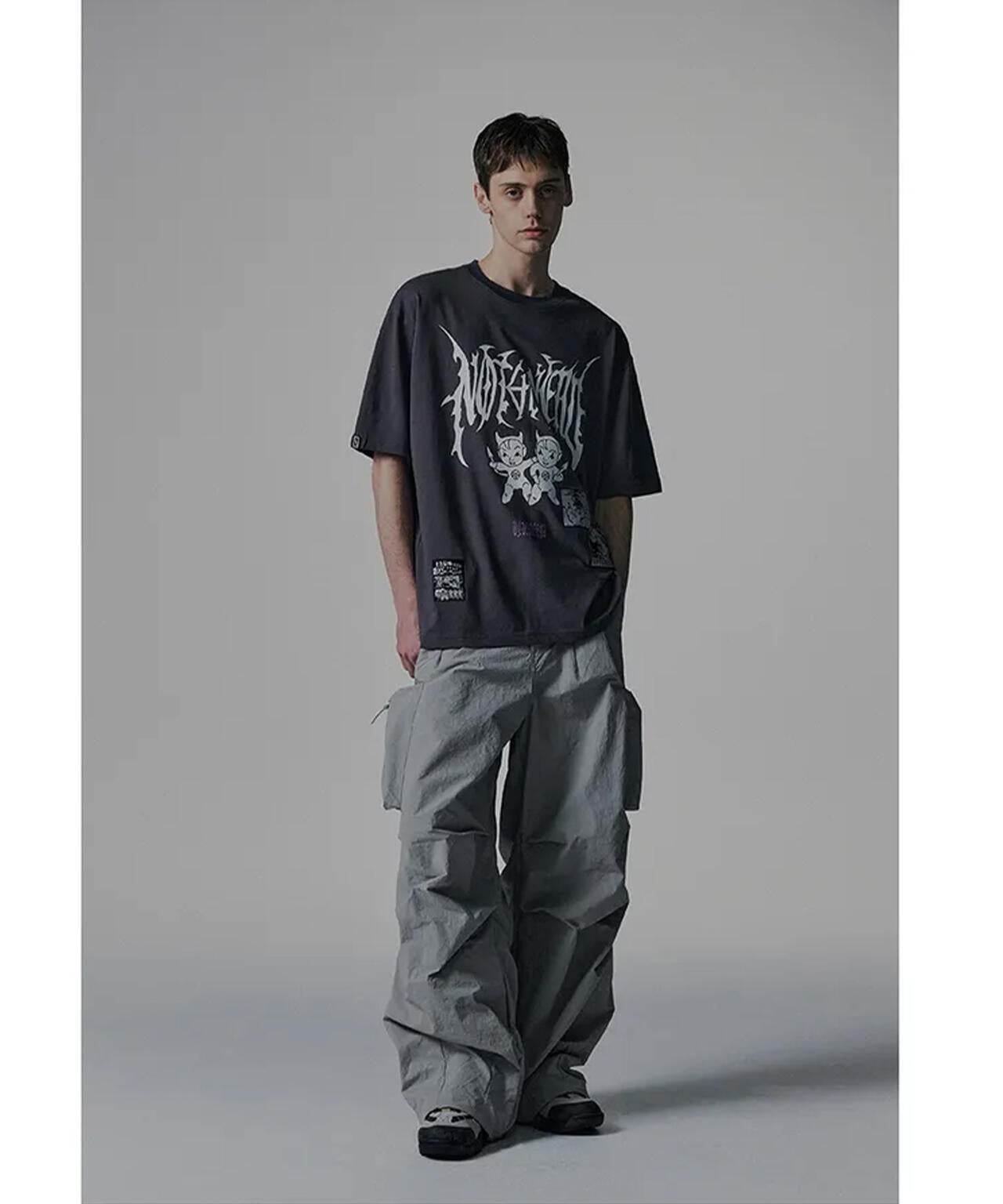NOT4NERD/ノットフォーナード/NYLON BIG POCKET CARGO PANTS