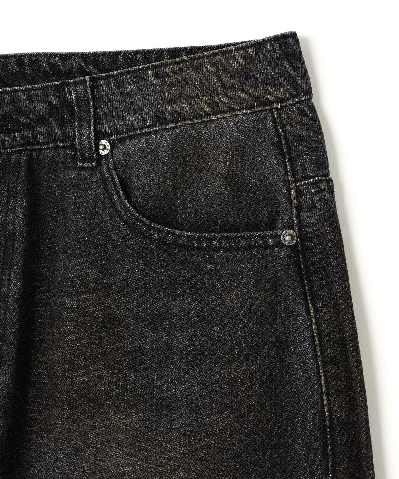 NOT4NERD/ノットフォーナード/MUD WASHED REGULAR FIT DENIM PANTS
