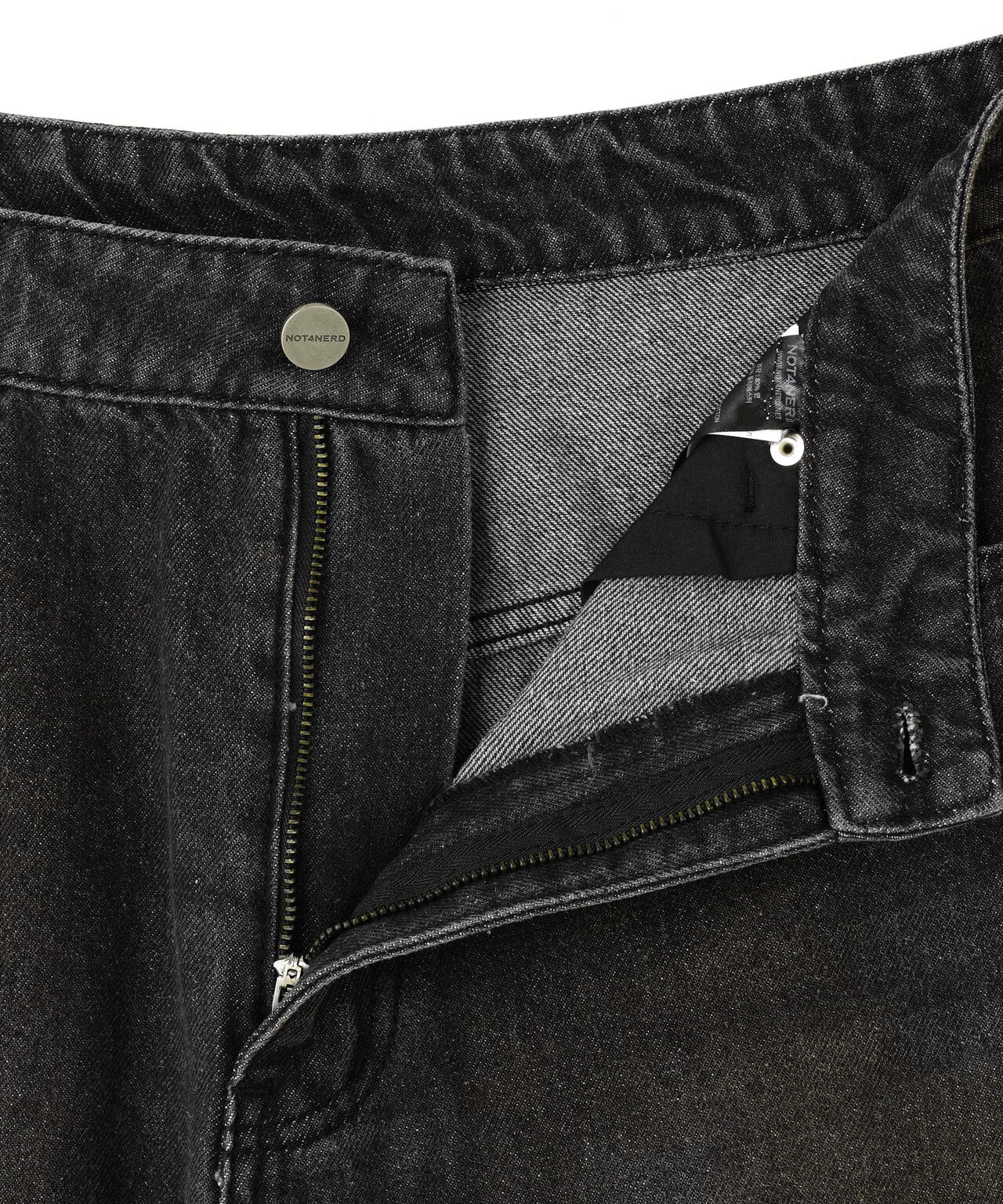 NOT4NERD/ノットフォーナード/MUD WASHED REGULAR FIT DENIM PANTS