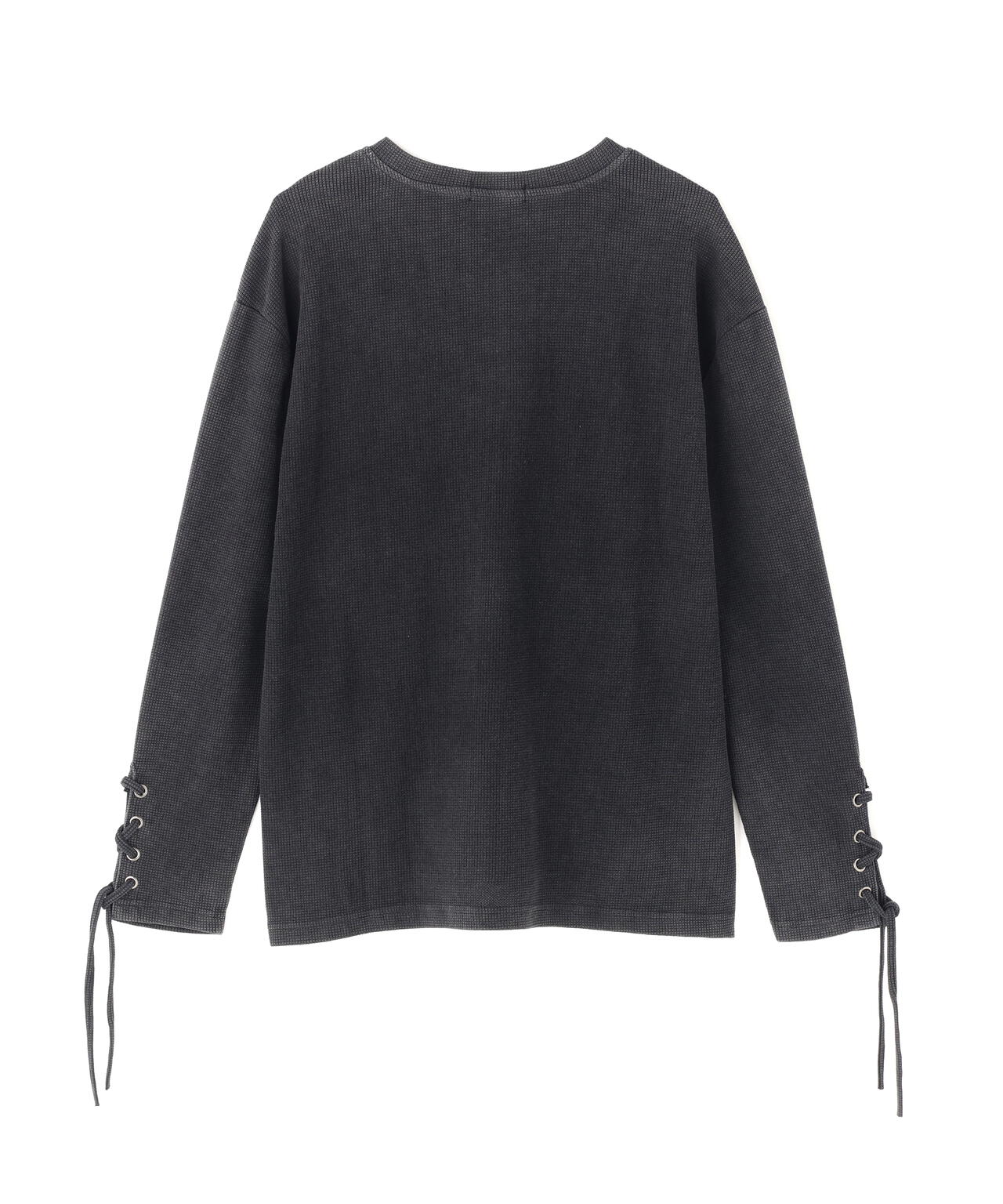 NOT4NERD/ノットフォーナード/Pigment Sleeve Lace Henley