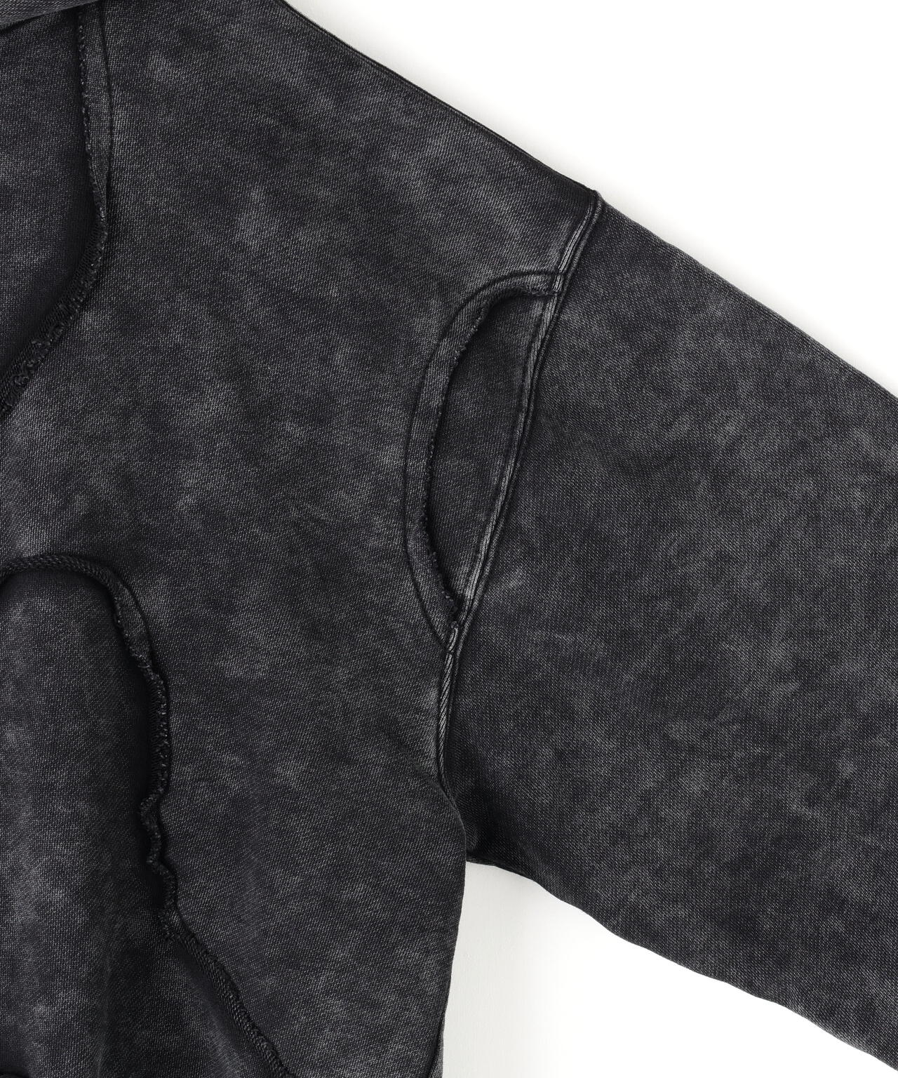 NOT4NERD/ノットフォーナード/4 SYMBOL SALT WASHING INCISION HOODIE