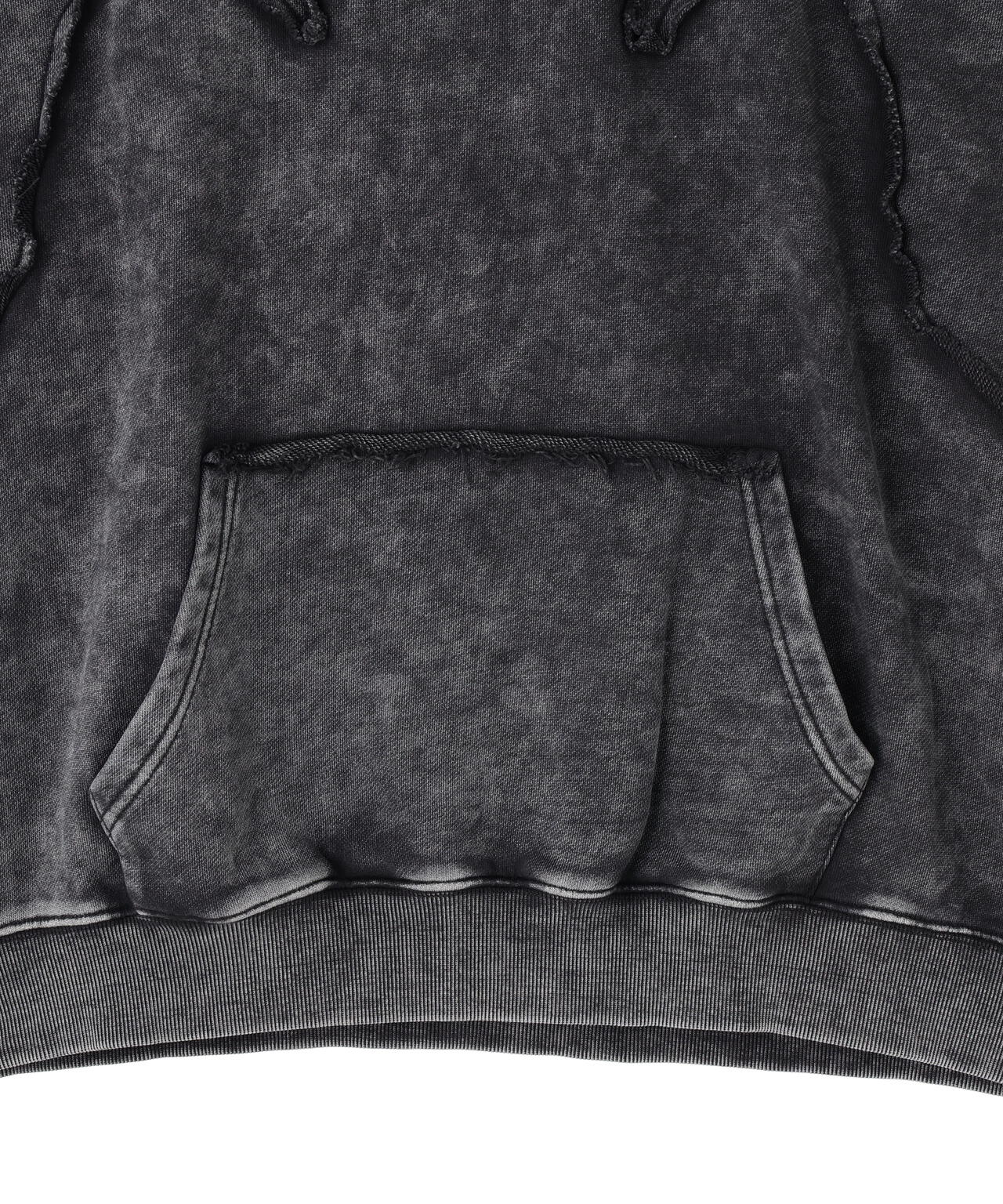 NOT4NERD/ノットフォーナード/4 SYMBOL SALT WASHING INCISION HOODIE