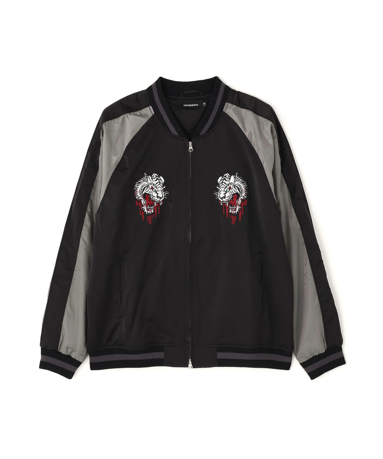 NOT4NERD/ノットフォーナード/TIGER SATIN BLOUSON JACKET