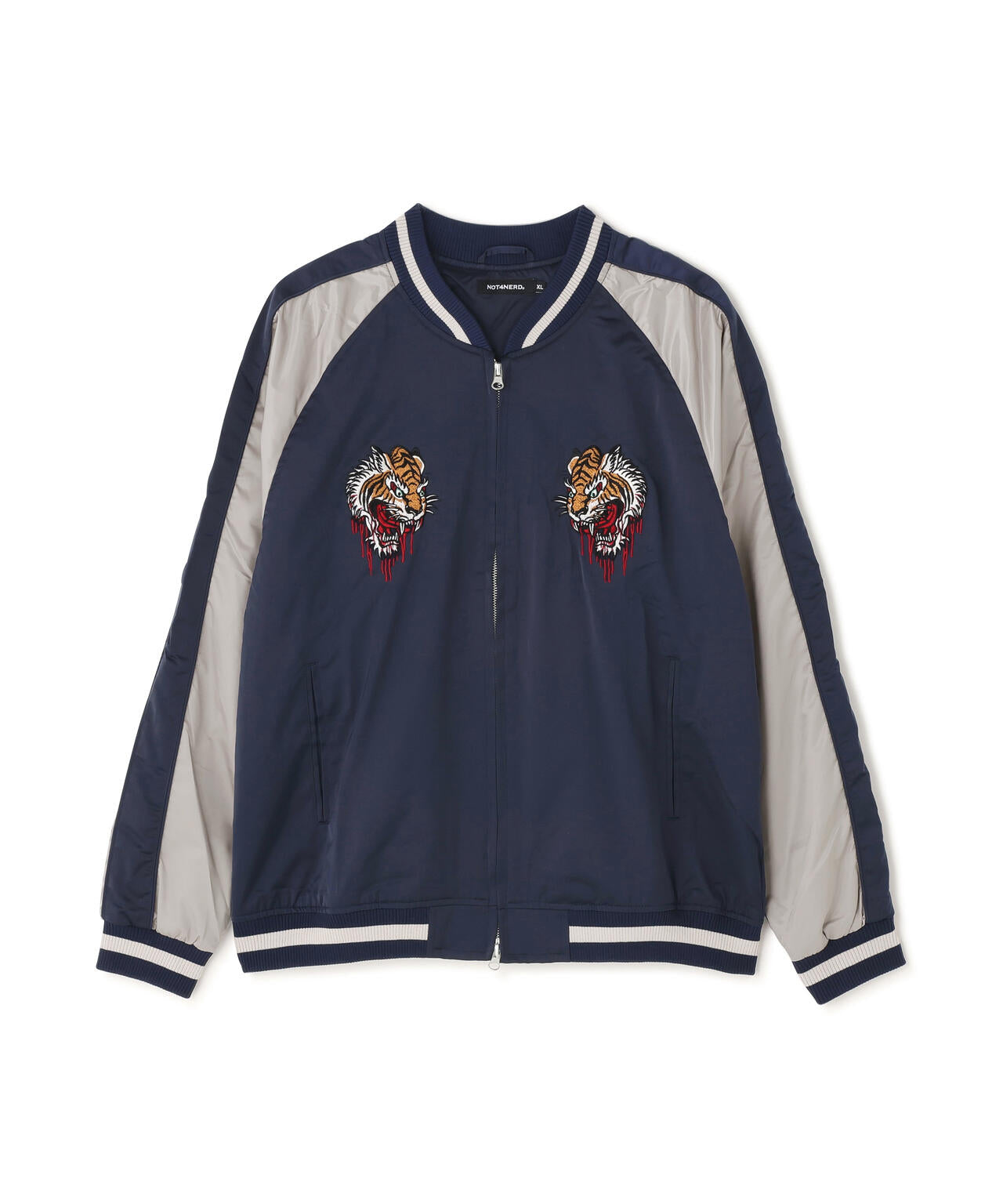 NOT4NERD/ノットフォーナード/TIGER SATIN BLOUSON JACKET