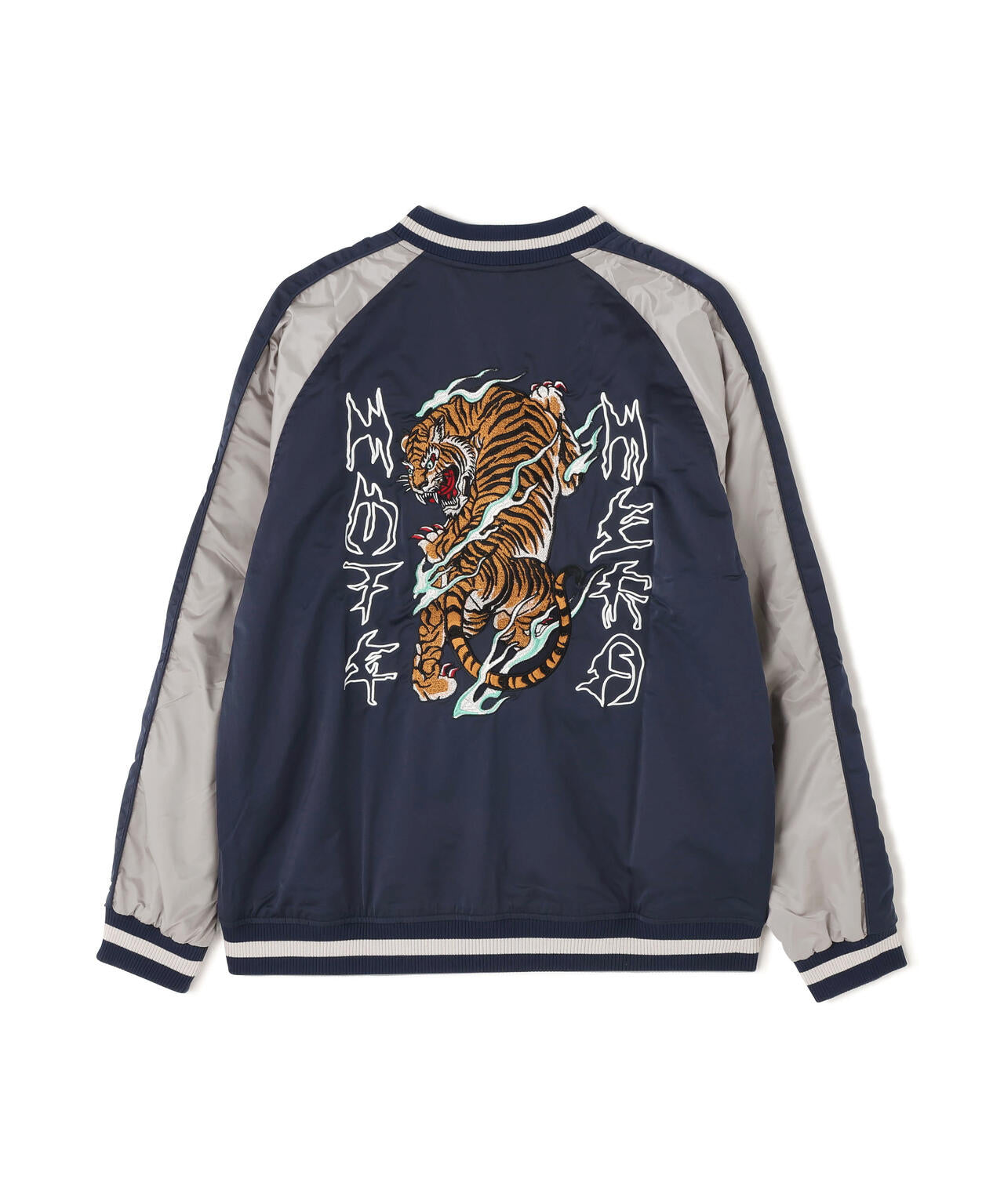 NOT4NERD/ノットフォーナード/TIGER SATIN BLOUSON JACKET