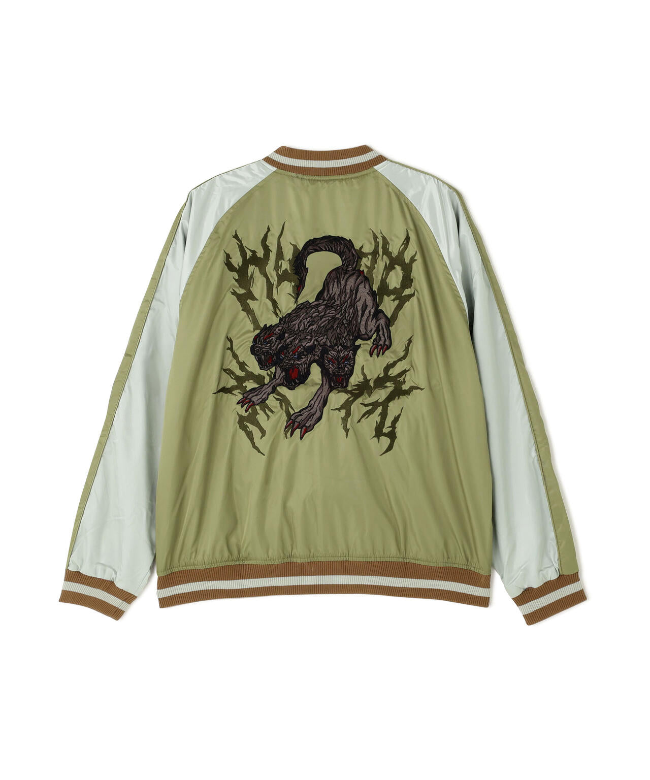 NOT4NERD/ノットフォーナード/CERBERUS SATIN SOUVENIR JACKET