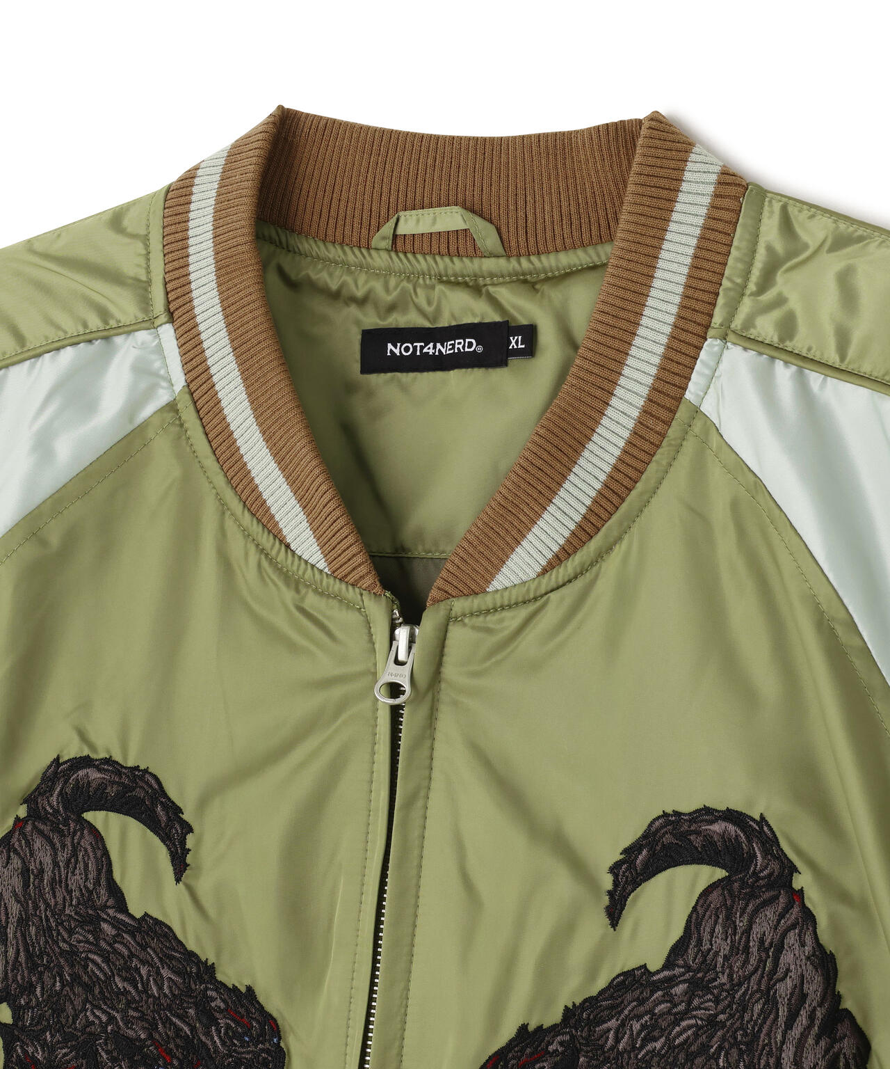 NOT4NERD/ノットフォーナード/CERBERUS SATIN SOUVENIR JACKET