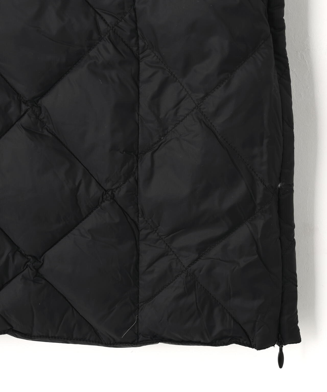 TAION/タイオン/SINGLE CITY CREW NECK LONG DOWN JACKET【WOMEN】