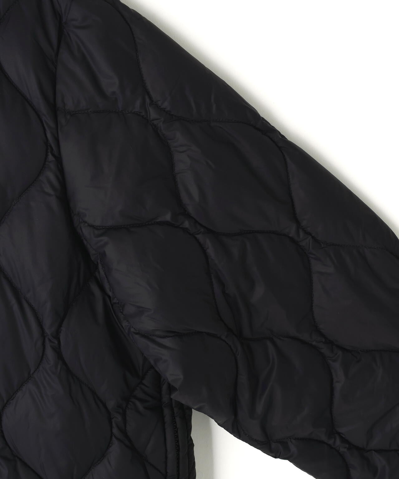 TAION/タイオン/MILITARY W-ZIP VNECK DOWN JACKET-SOFT SHELL【WOMEN】