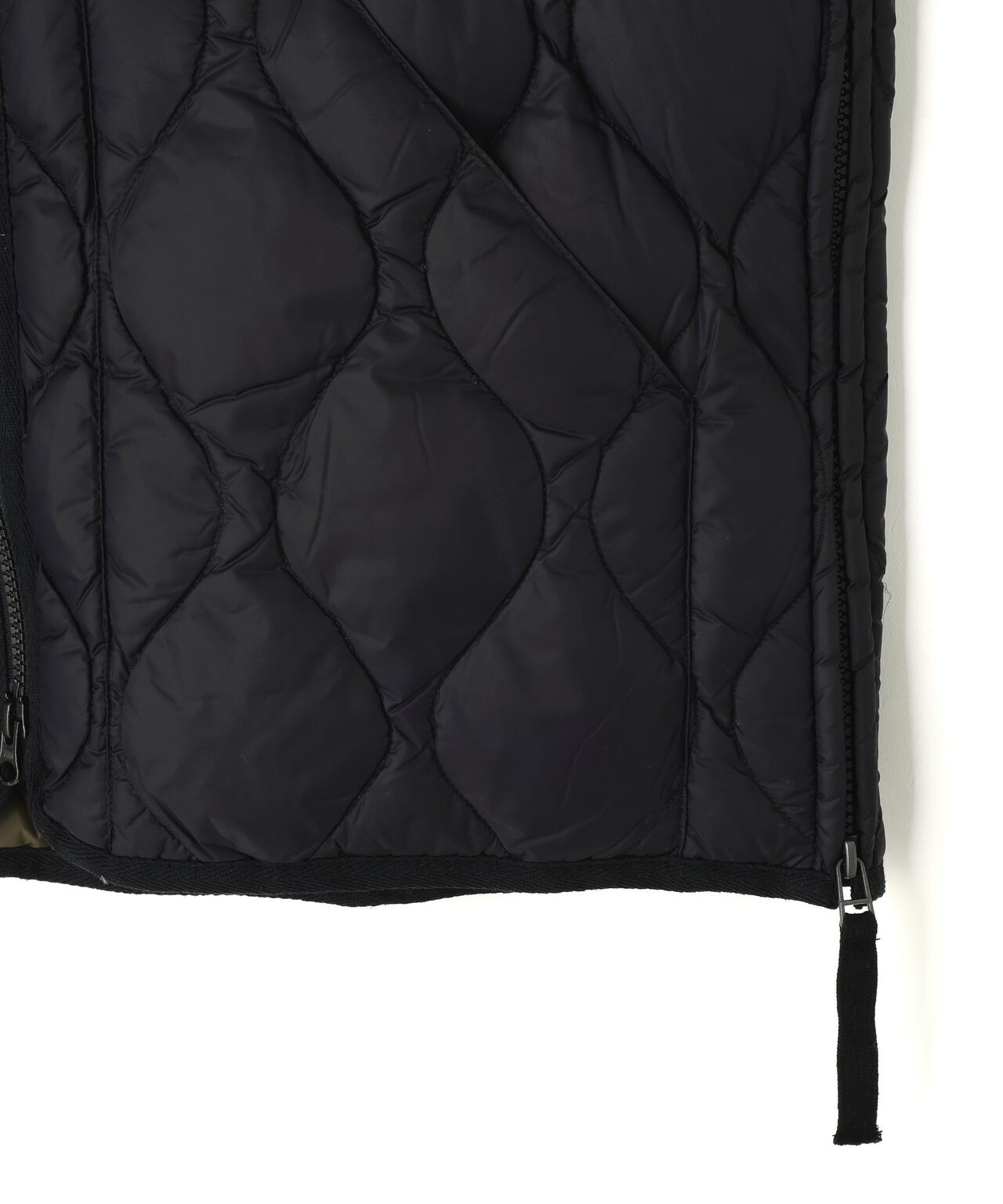 TAION/タイオン/MILITARY W-ZIP VNECK DOWN JACKET-SOFT SHELL【WOMEN】