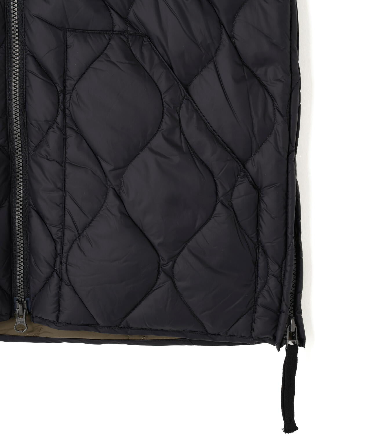 TAION/タイオン/MILITARY HI NECK KNIT＋DOWN JACKET SOFT SHELL【WOMEN】