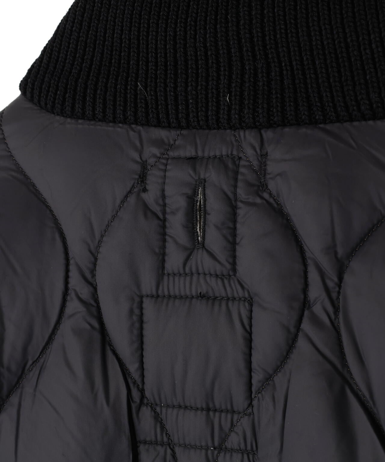 TAION/タイオン/MILITARY HI NECK KNIT＋DOWN JACKET SOFT SHELL【WOMEN】