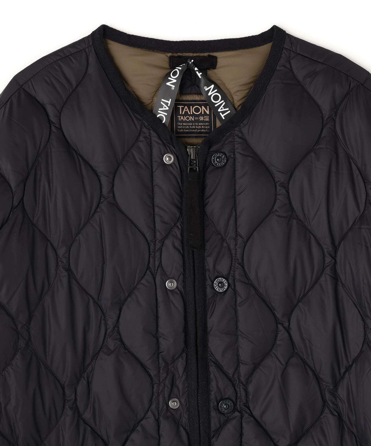 TAION/タイオン/MILITARY M65 LINNER W-ZIP DOWN JACKET【WOMEN】