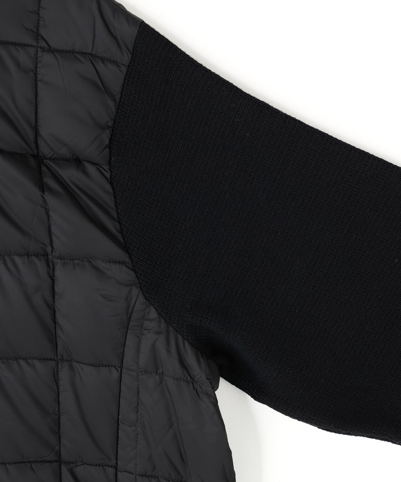 TAION/タイオン/HI NECK DOWN JACKET＋SLEEVE KNIT【MEN】