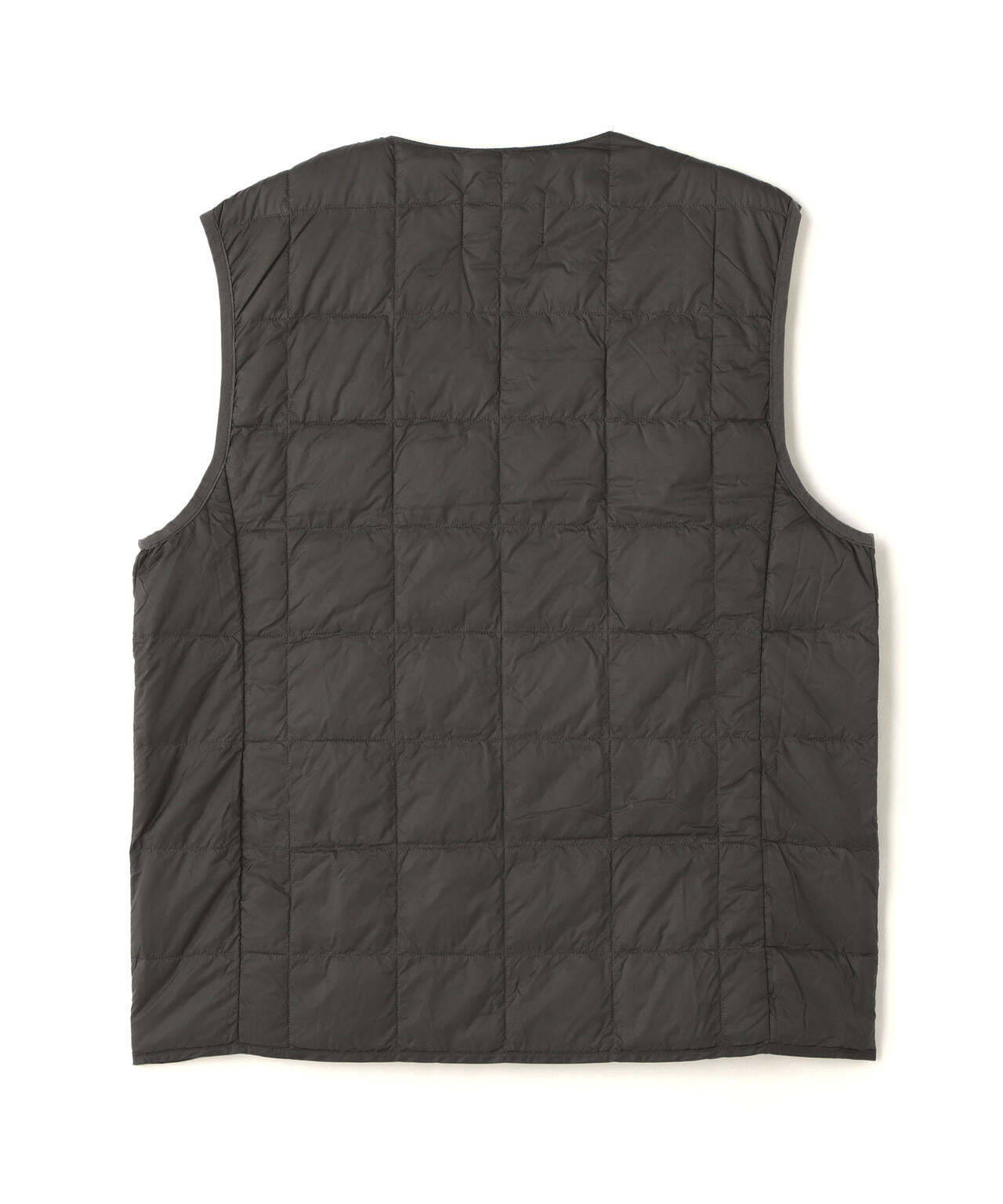 TAION/タイオン/V NECK BUTTON DOWN VEST【MEN】