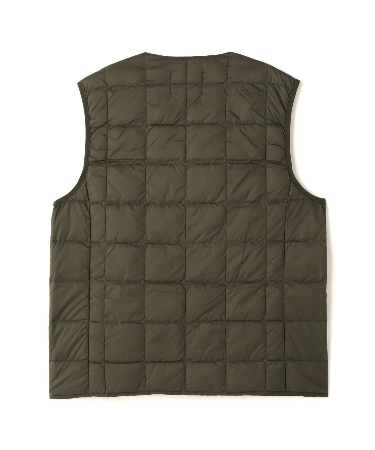 TAION/タイオン/V NECK BUTTON DOWN VEST【MEN】