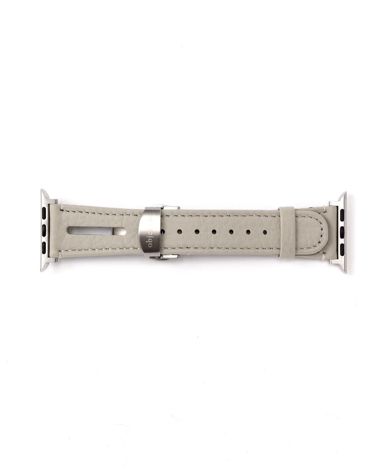 objcts.io/オブジェクツアイオー/LEATHER HYBRID BAND  D BUCKLE - Apple Watch