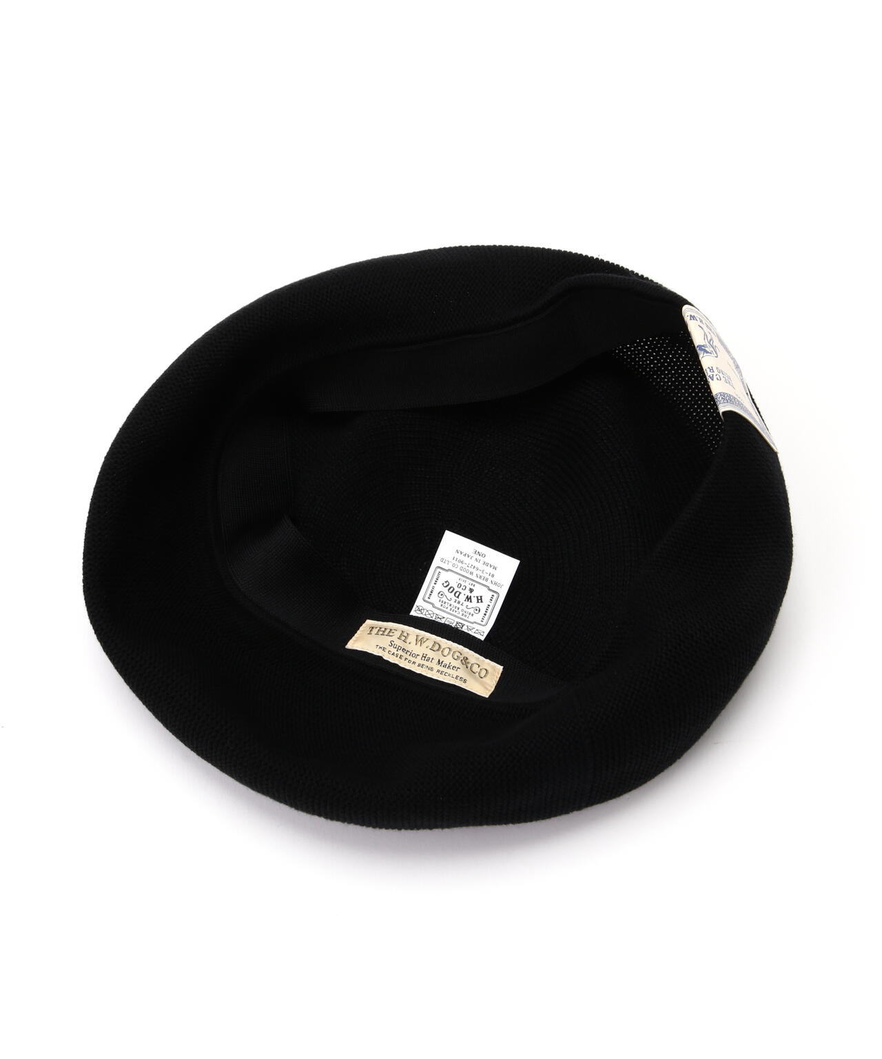 THE H.W.DOG&CO./ザエイチダブリュードッグアンドコー/COTTON CLUB BIG BERET