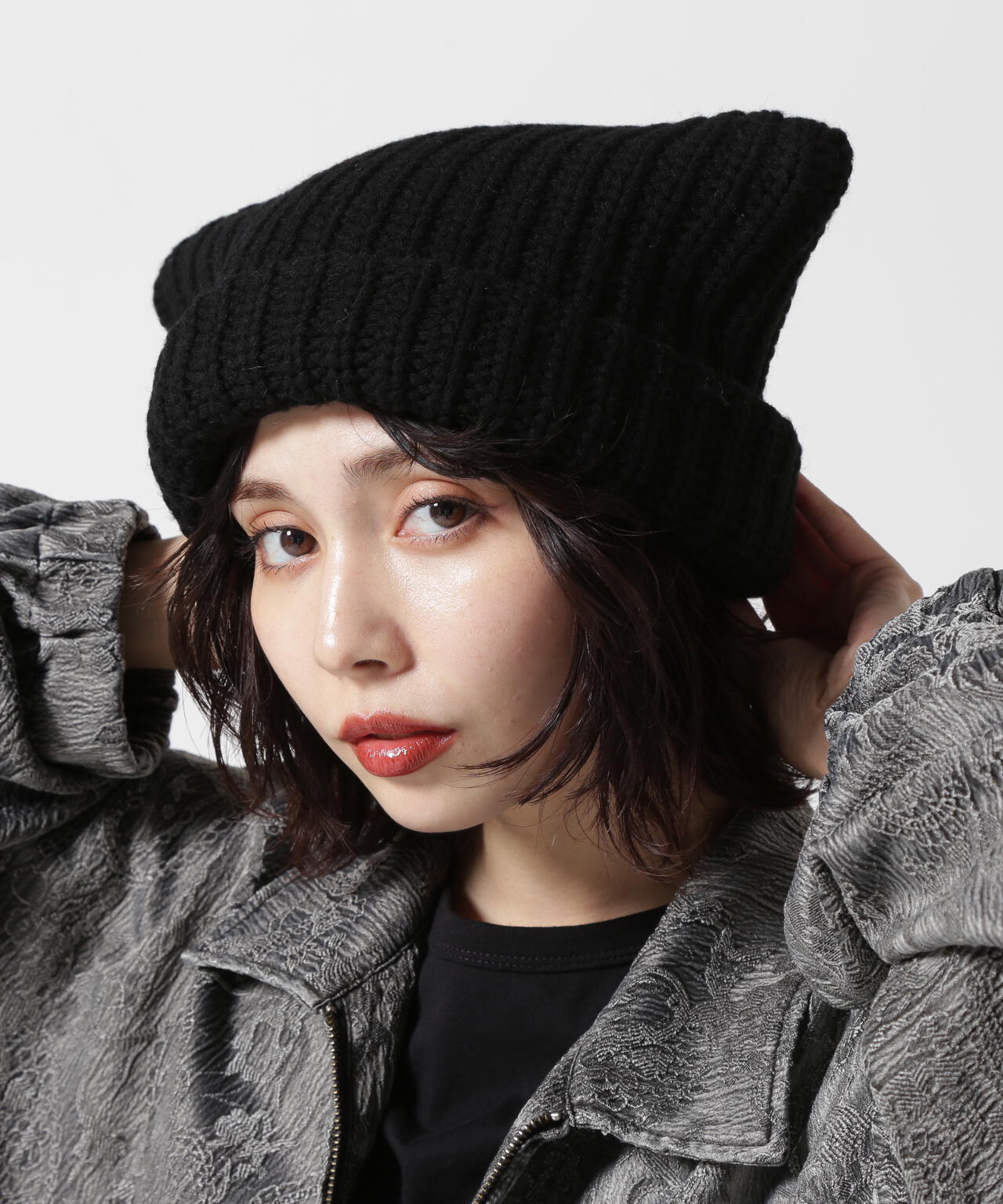 Chica/チカ/FOX KNIT CAP