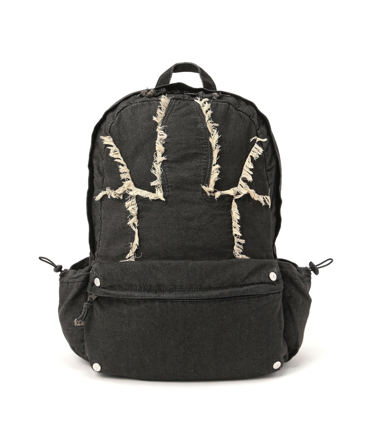 NOT4NERD/ノットフォーナード/CUT OFF STUD DENIM BACKPACK