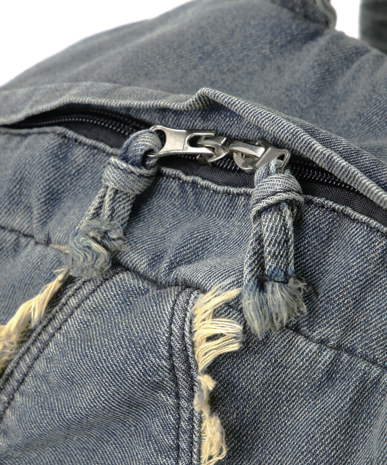 NOT4NERD/ノットフォーナード/CUT OFF STUD DENIM BACKPACK