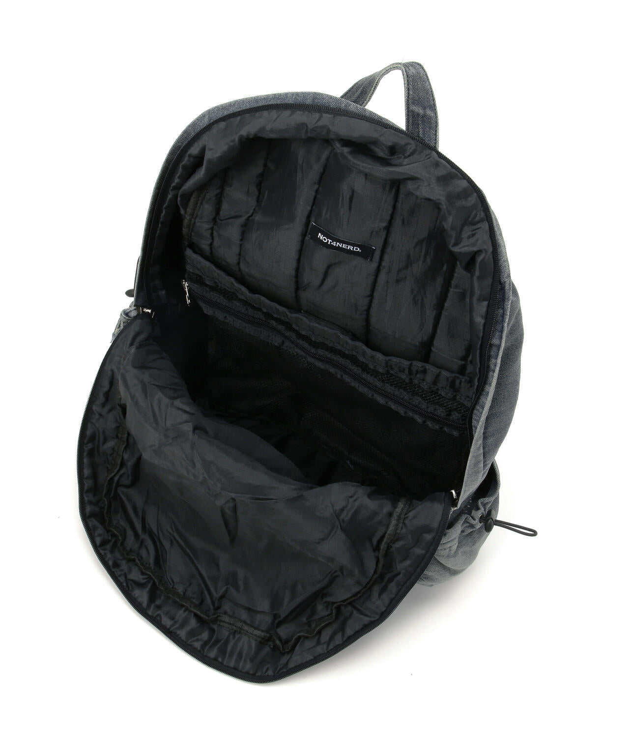 NOT4NERD/ノットフォーナード/CUT OFF STUD DENIM BACKPACK