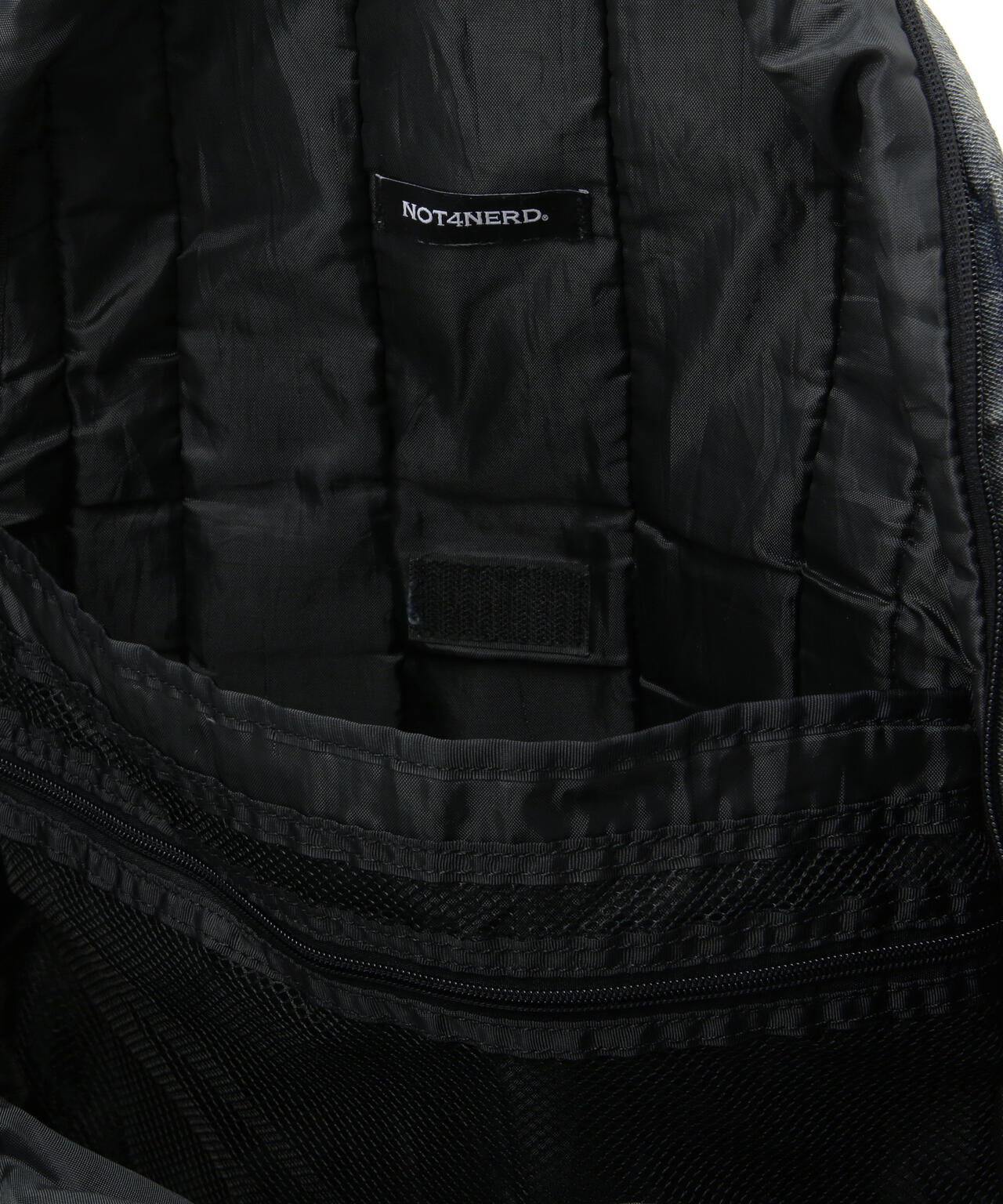 NOT4NERD/ノットフォーナード/CUT OFF STUD DENIM BACKPACK