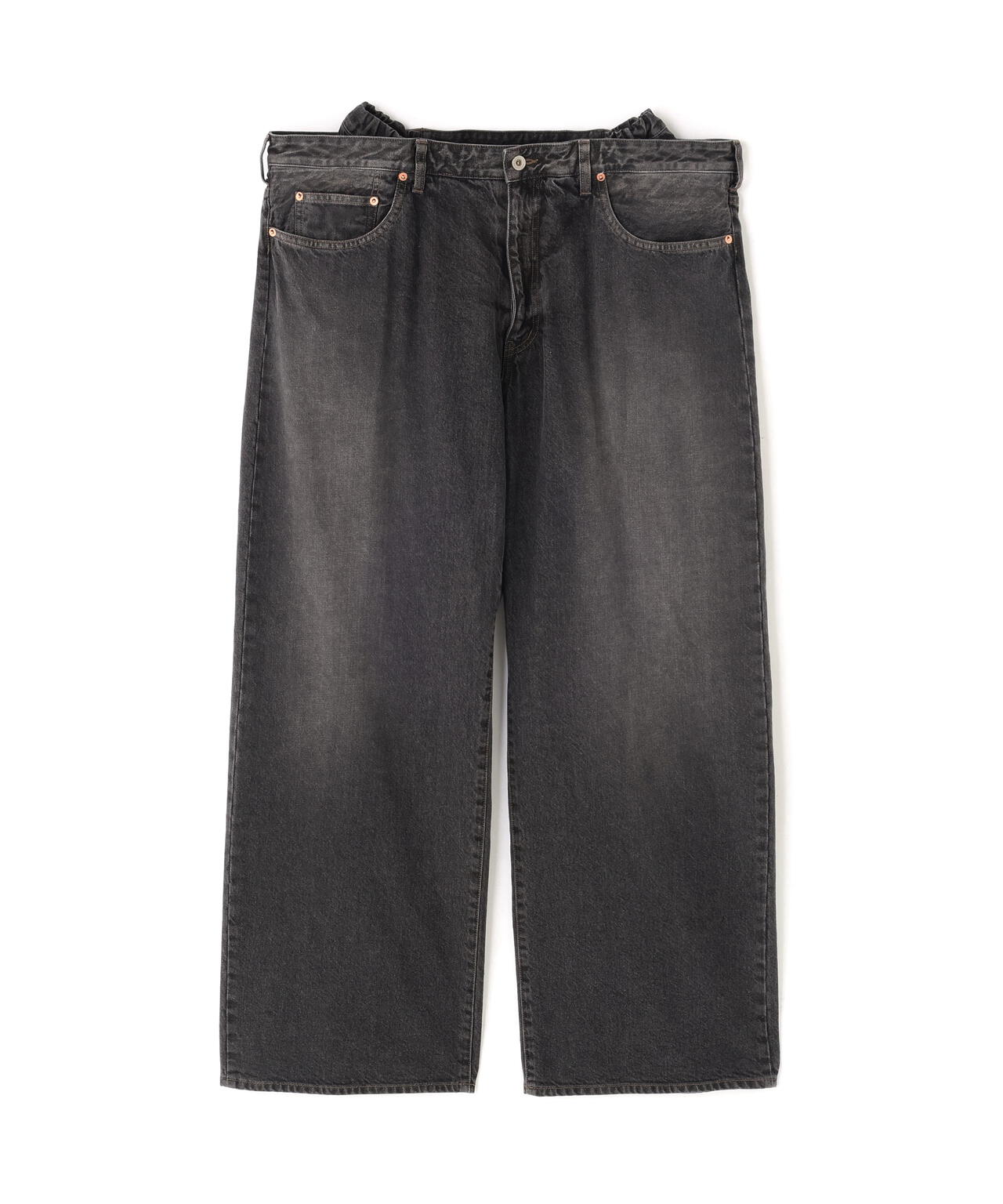 doublet/ダブレット/FLOATING WAIST DENIM PANTS