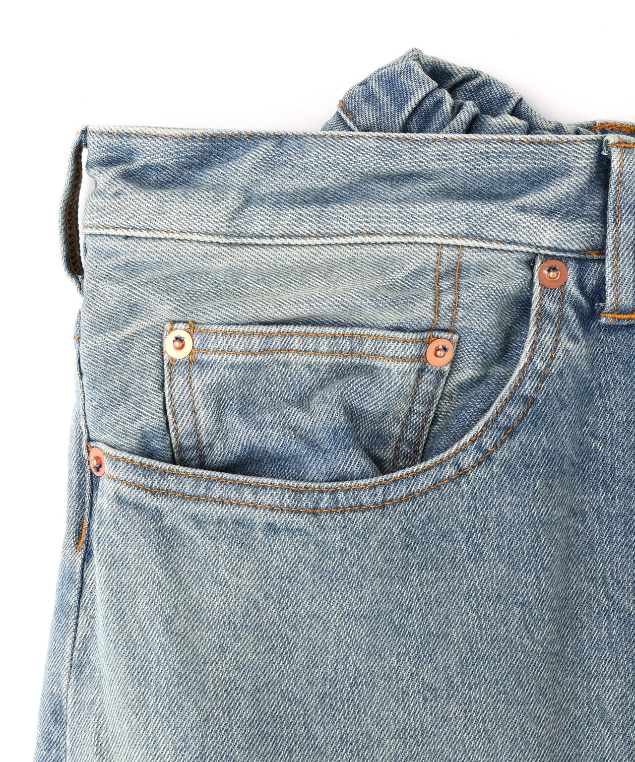 doublet/ダブレット/FLOATING WAIST DENIM PANTS