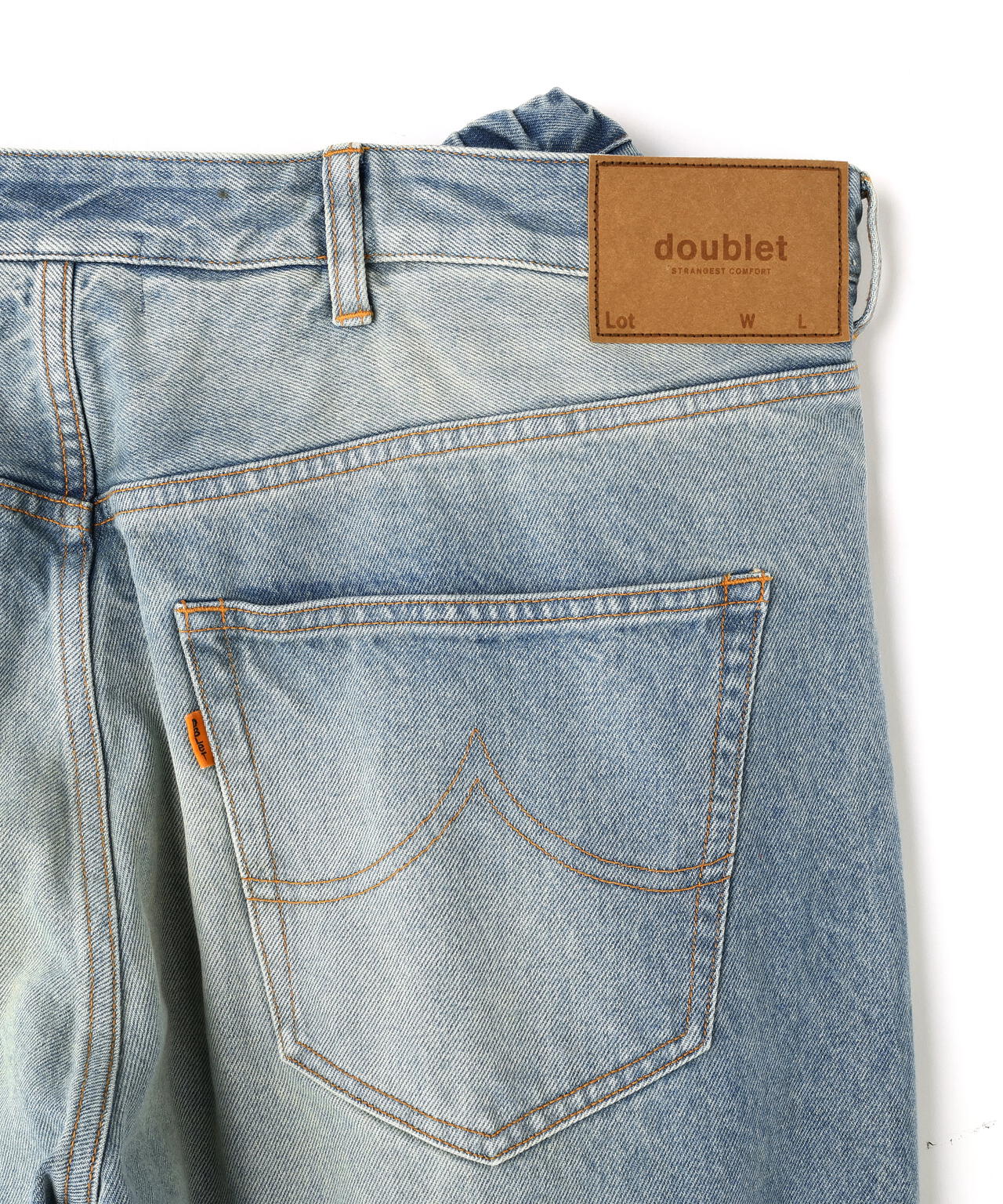 doublet/ダブレット/FLOATING WAIST DENIM PANTS