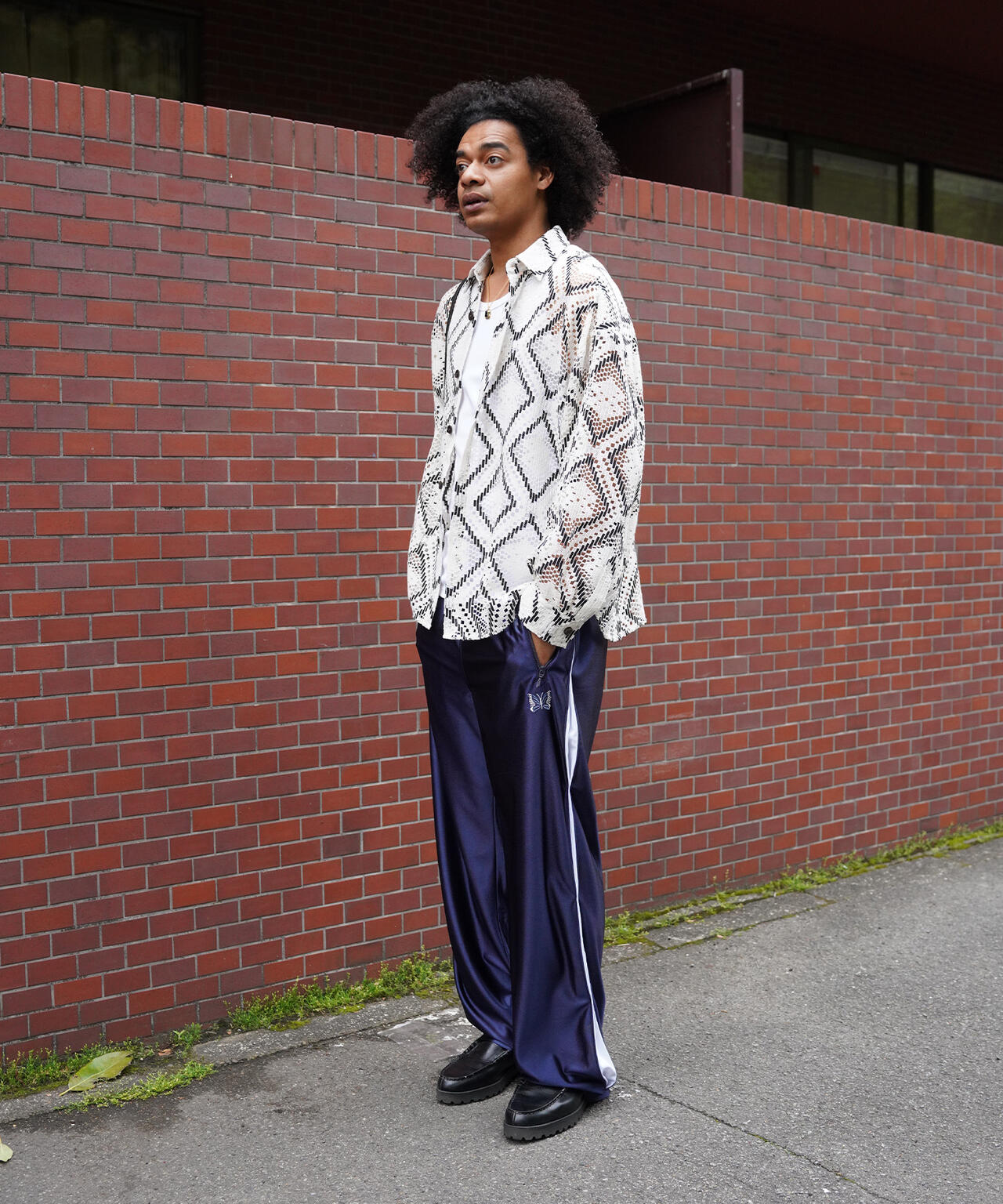 NEEDLES/ニードルズ/TRACK PANT - TRICOT SATEEN