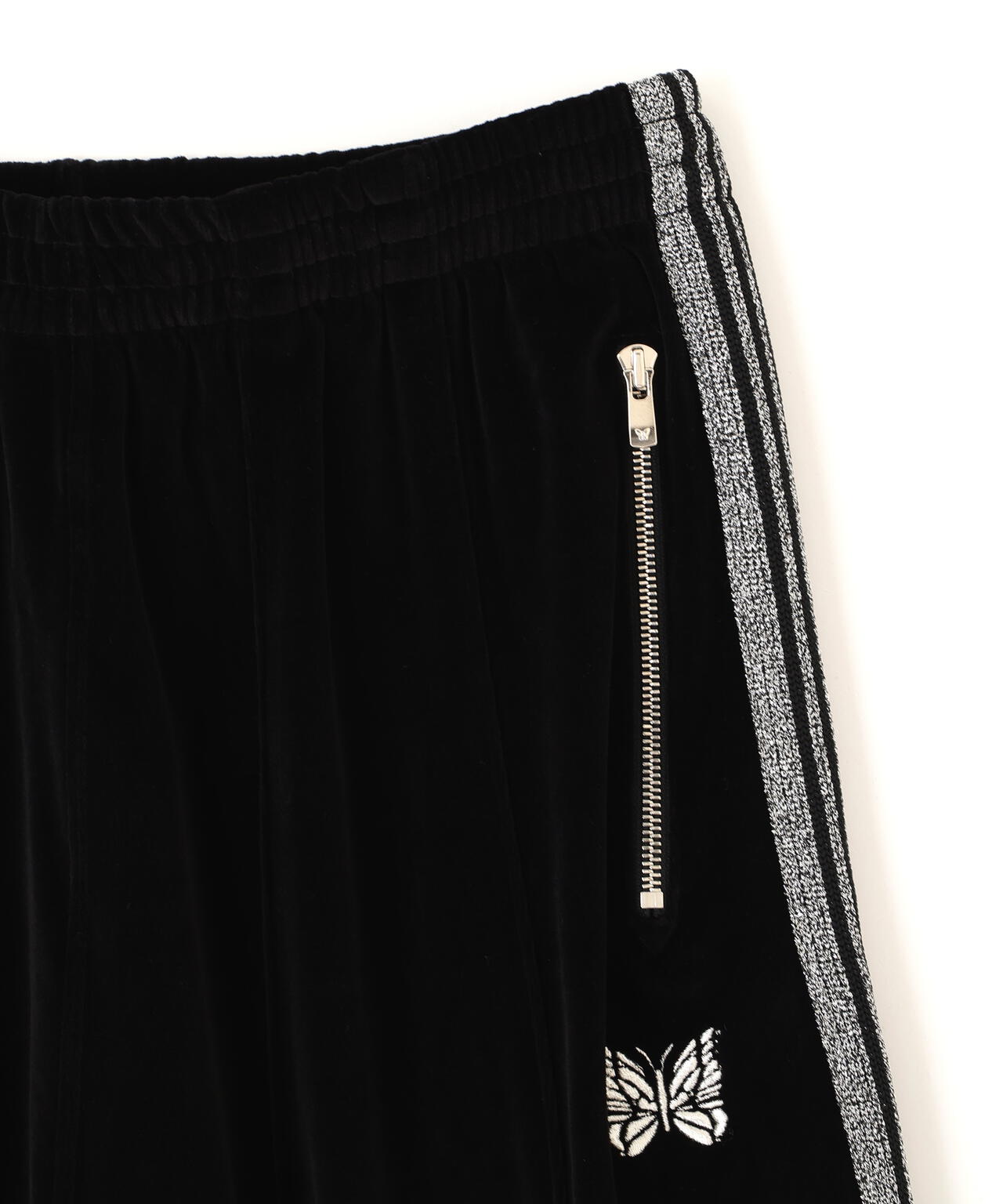 NEEDLES/ニードルズ/【LHP EXCLUSIVE】H.D.TRACK PANT - C/PE VELOUR（BLACK）