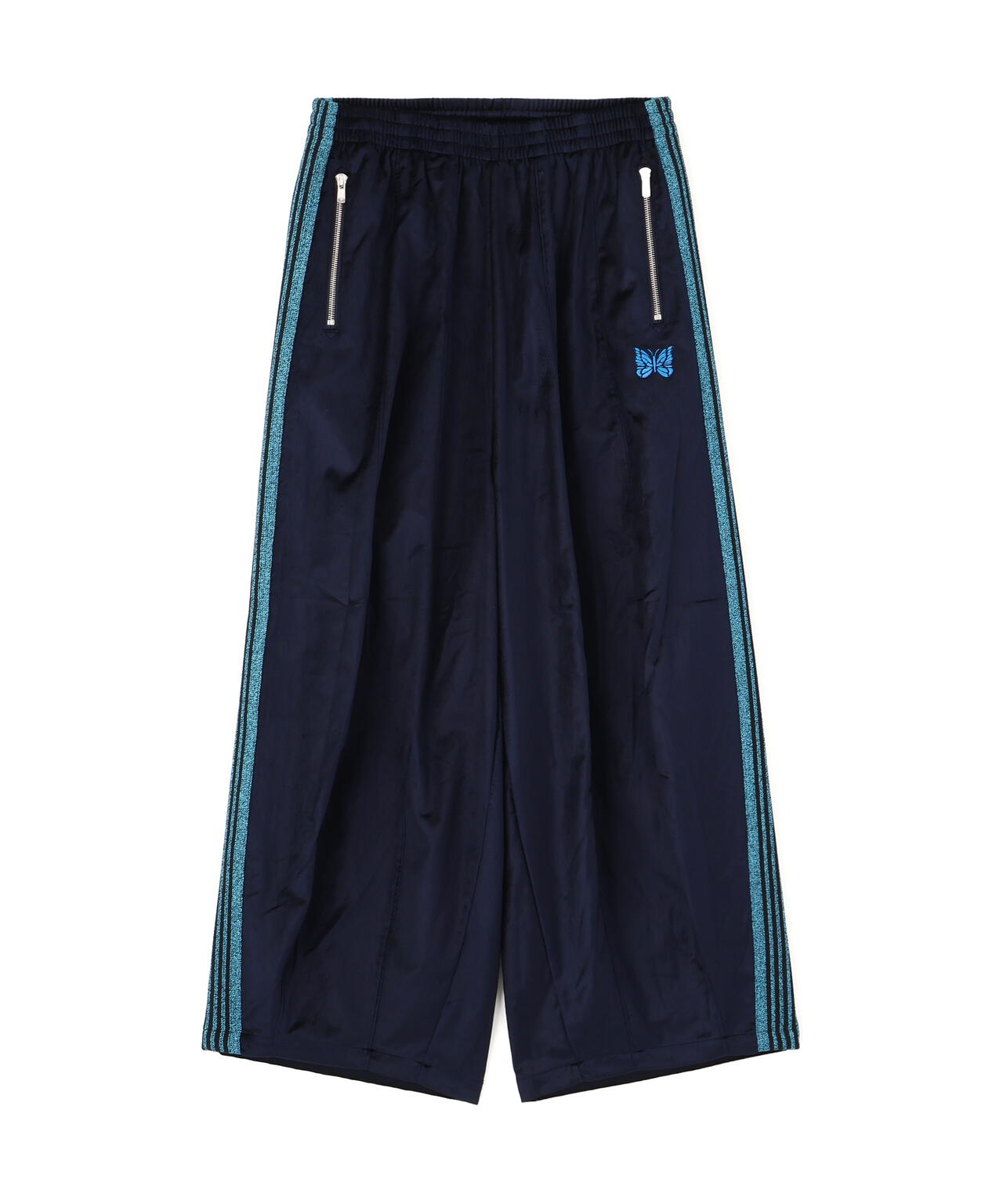 NEEDLES/ニードルズ/【LHP EXCLUSIVE】H.D.TRACK PANT - C/PE VELOUR（NAVY）