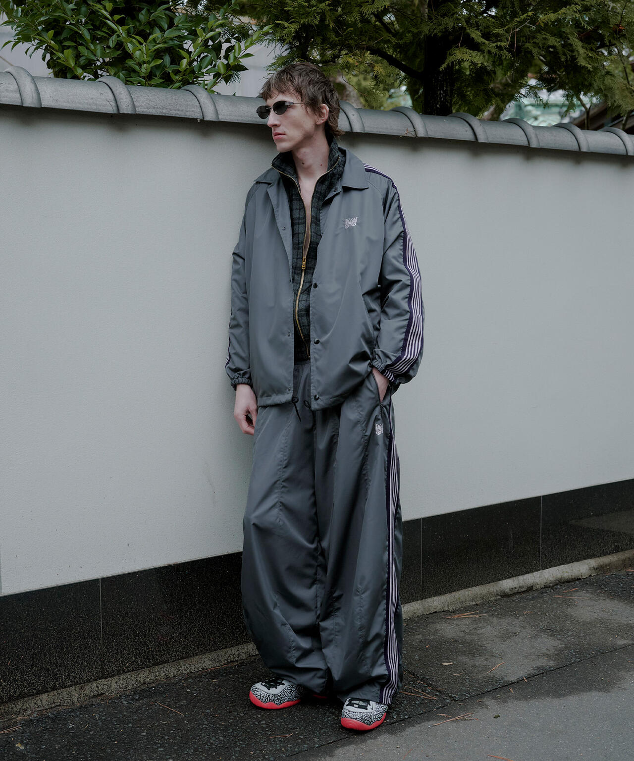 NEEDLES/ニードルズ/【LHP EXCLUSIVE】H.D.TRACK PANT -NYLON