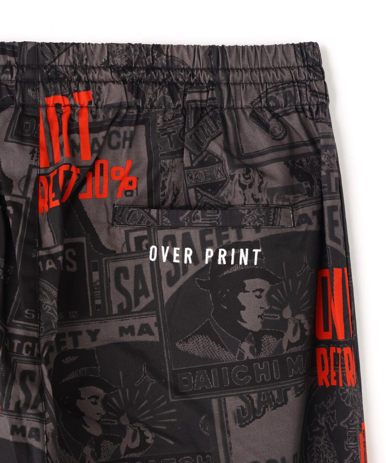 overprint/オーバープリント/×日本燐寸工業会 LOUNGE PANTS
