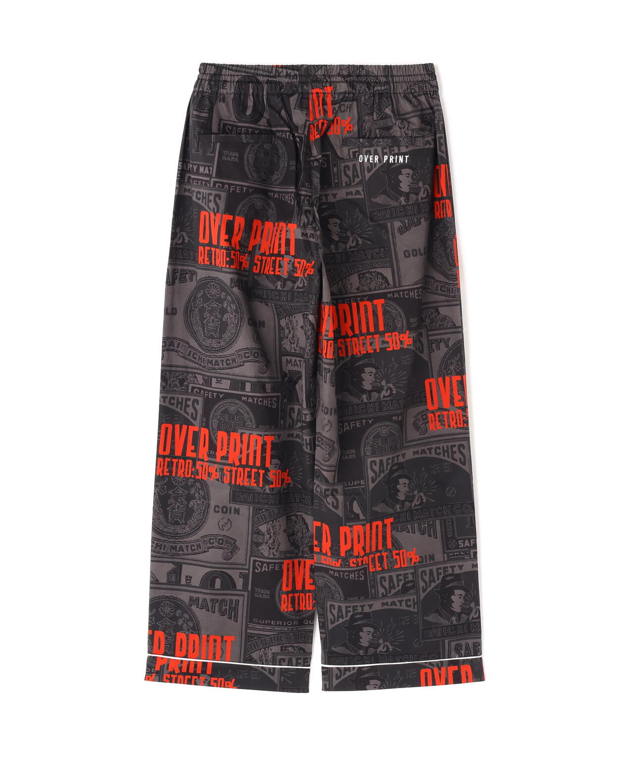 overprint/オーバープリント/×日本燐寸工業会 LOUNGE PANTS