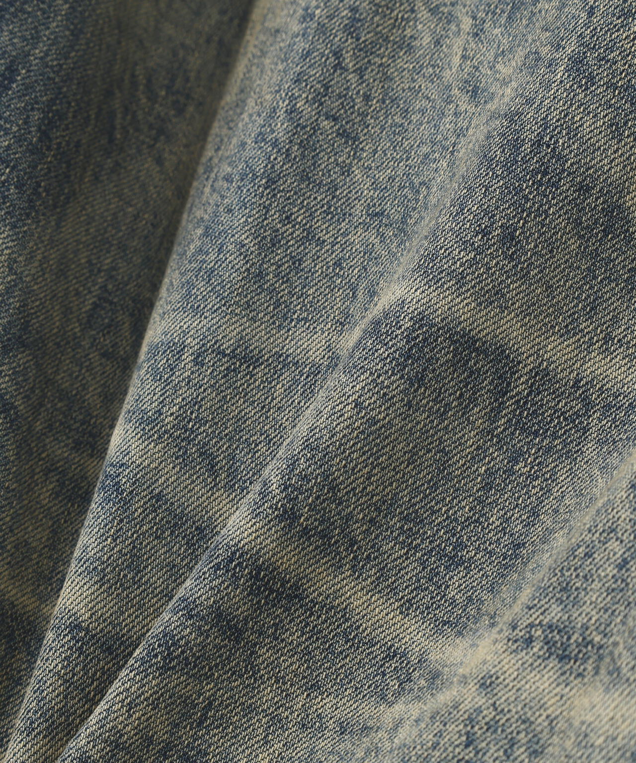 SUPPLIER/サプライヤー/Fire Tribal Leather Patch Baggy Denim