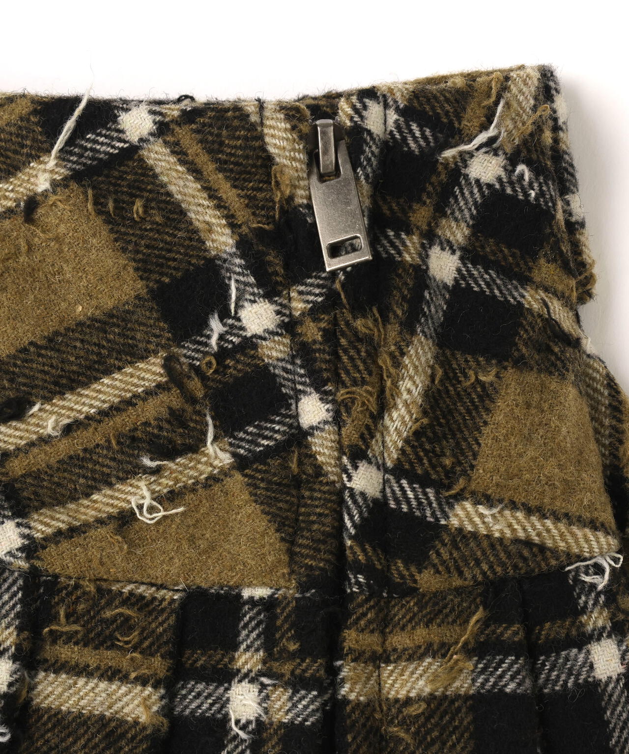 Nφdress/ノードレス/Plaid Pleated Skirt Pants